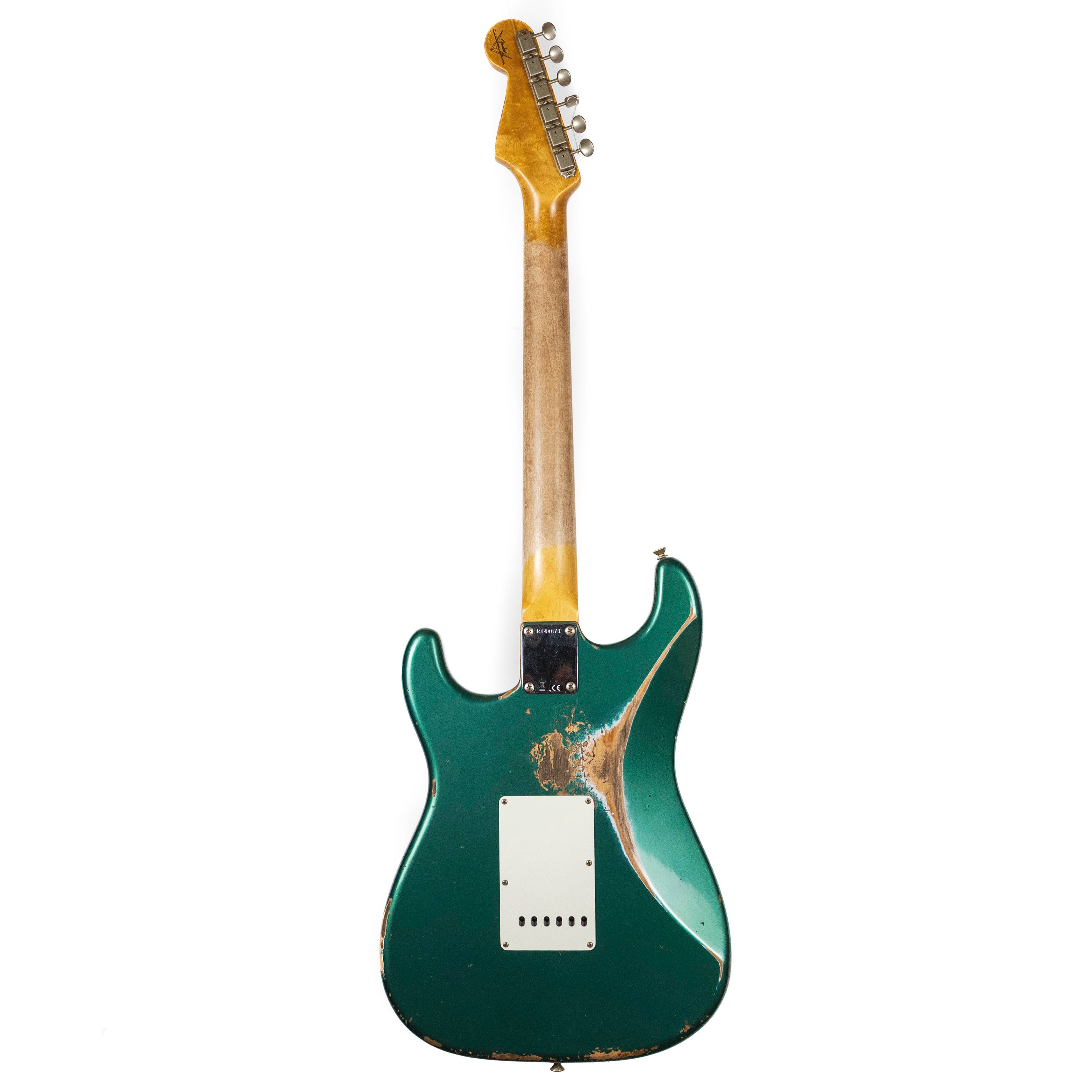 Fender Custom Shop, 1960 STRAT, Heavy Relic Aged Sherwood Green Metallic