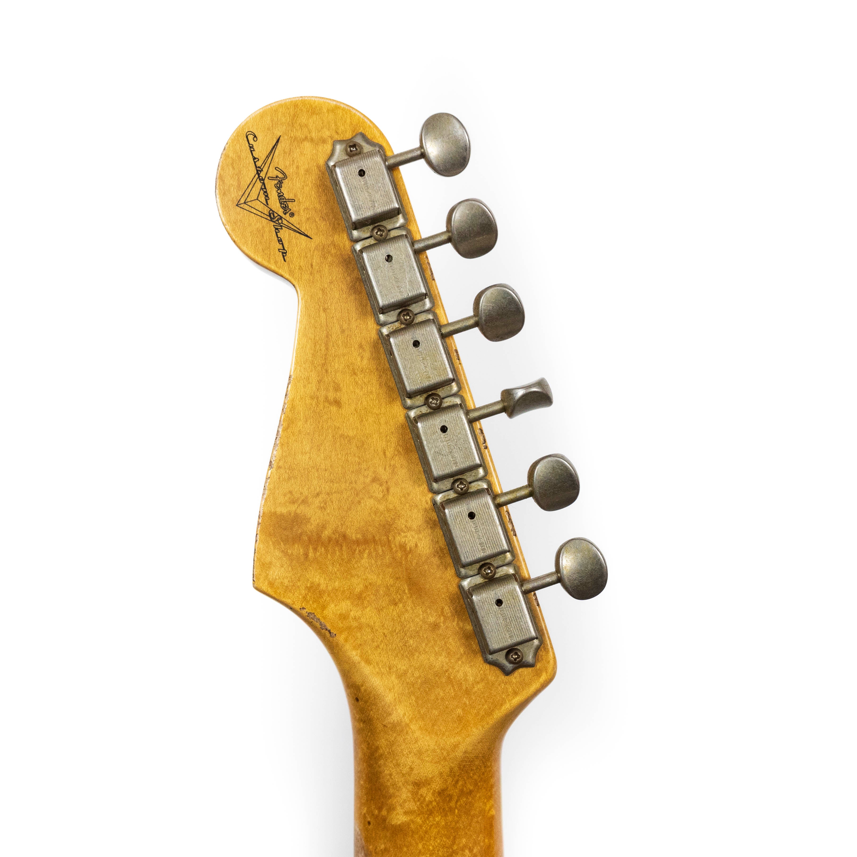 Fender Custom Shop, 1960 STRAT, Heavy Relic Aged Sherwood Green Metallic