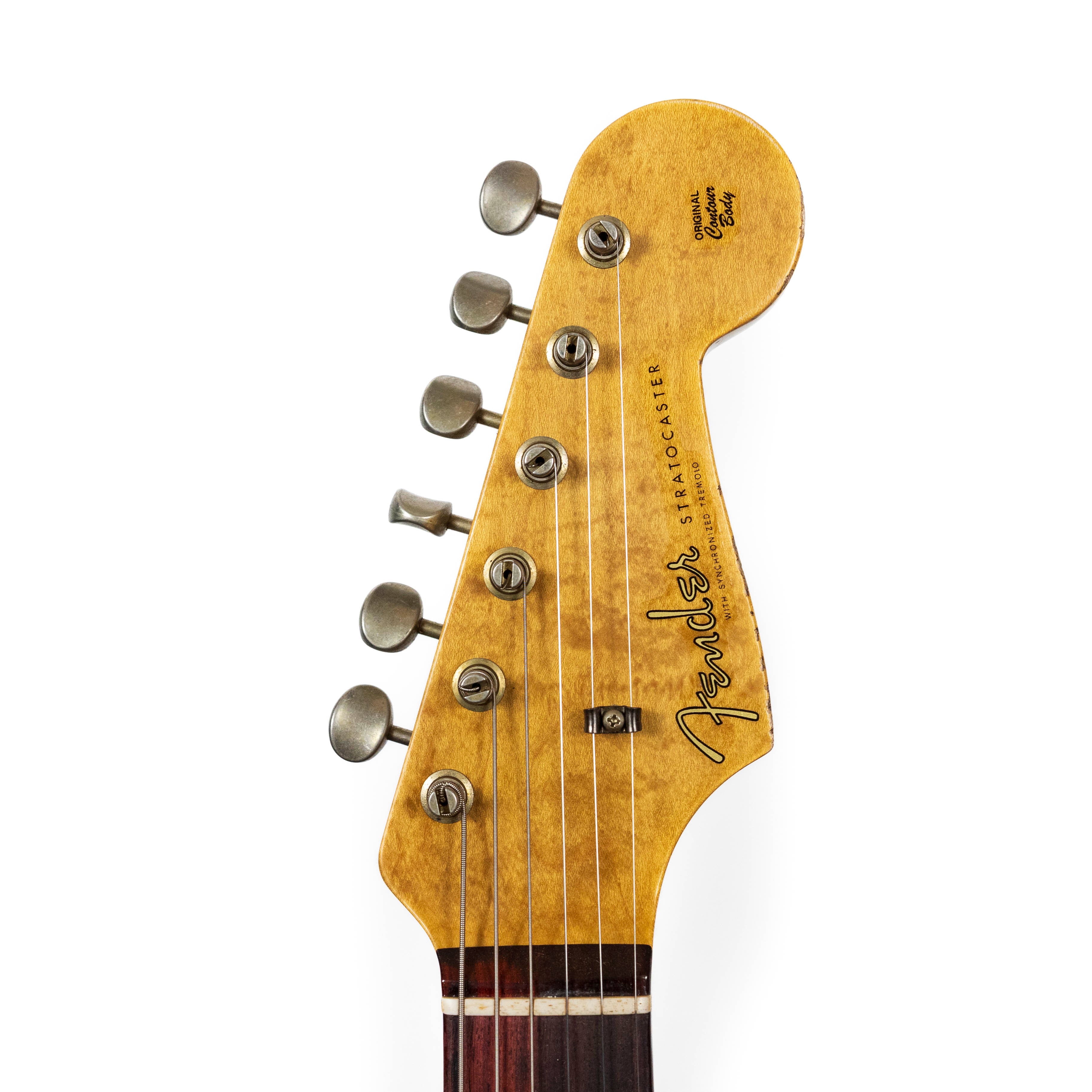 Fender Custom Shop, 1960 STRAT, Heavy Relic Aged Sherwood Green Metallic