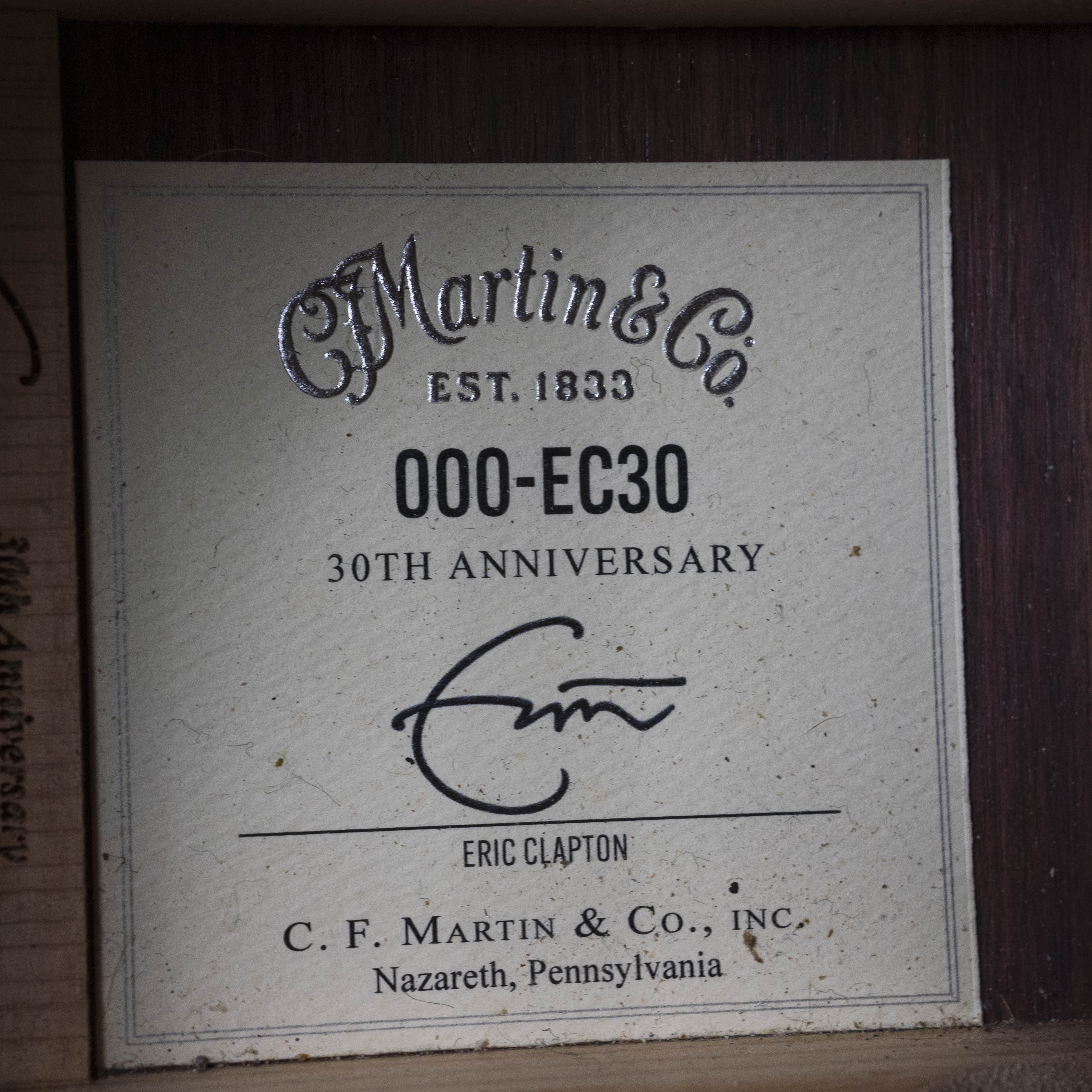 Martin USED 000-EC 30th Anniversary