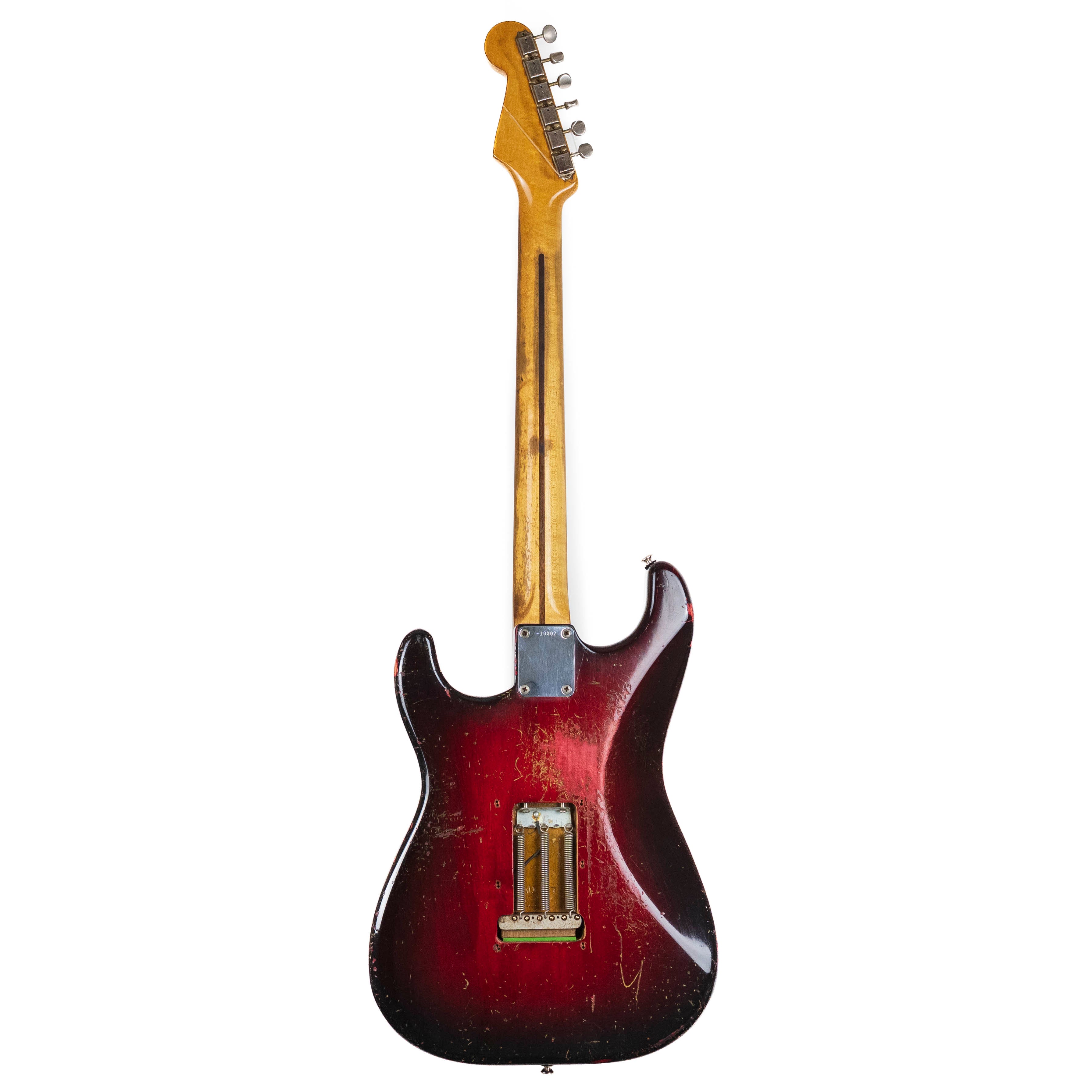 Fender 1957 Strat, Refin Red Burst (Jon Gordon Collection)