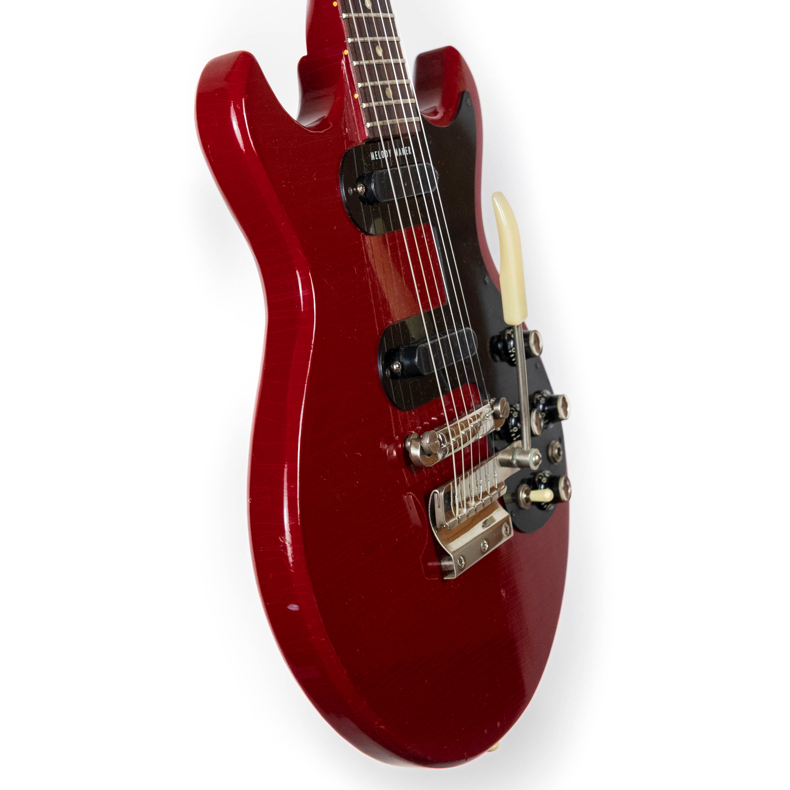 Gibson 1965 Melody Maker D Vibrola, Cardinal Red