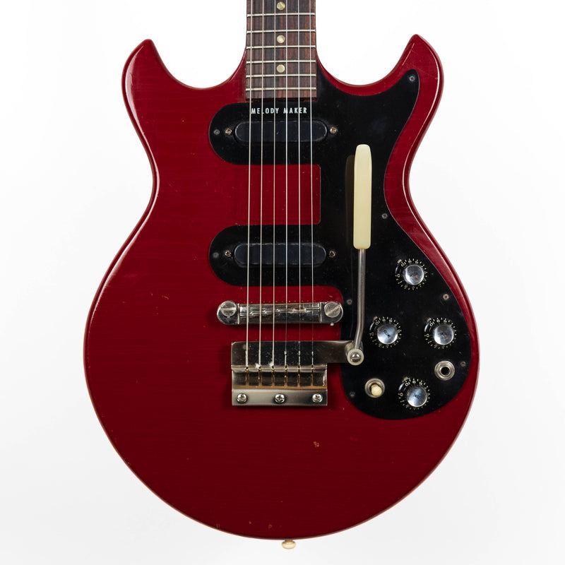 Gibson 1965 Melody Maker D Vibrola, Cardinal Red