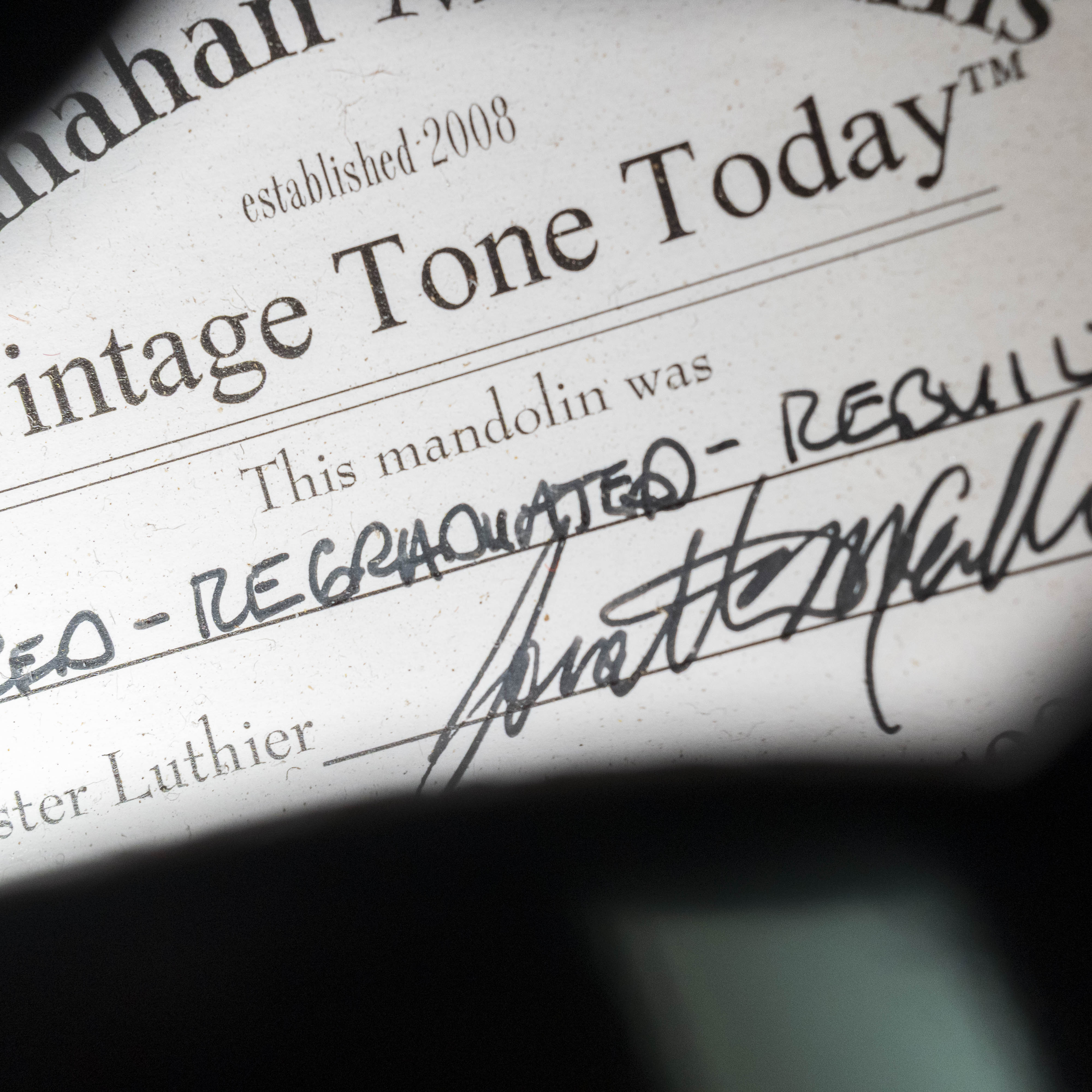 Gibson 1962 F-5, Refin Black