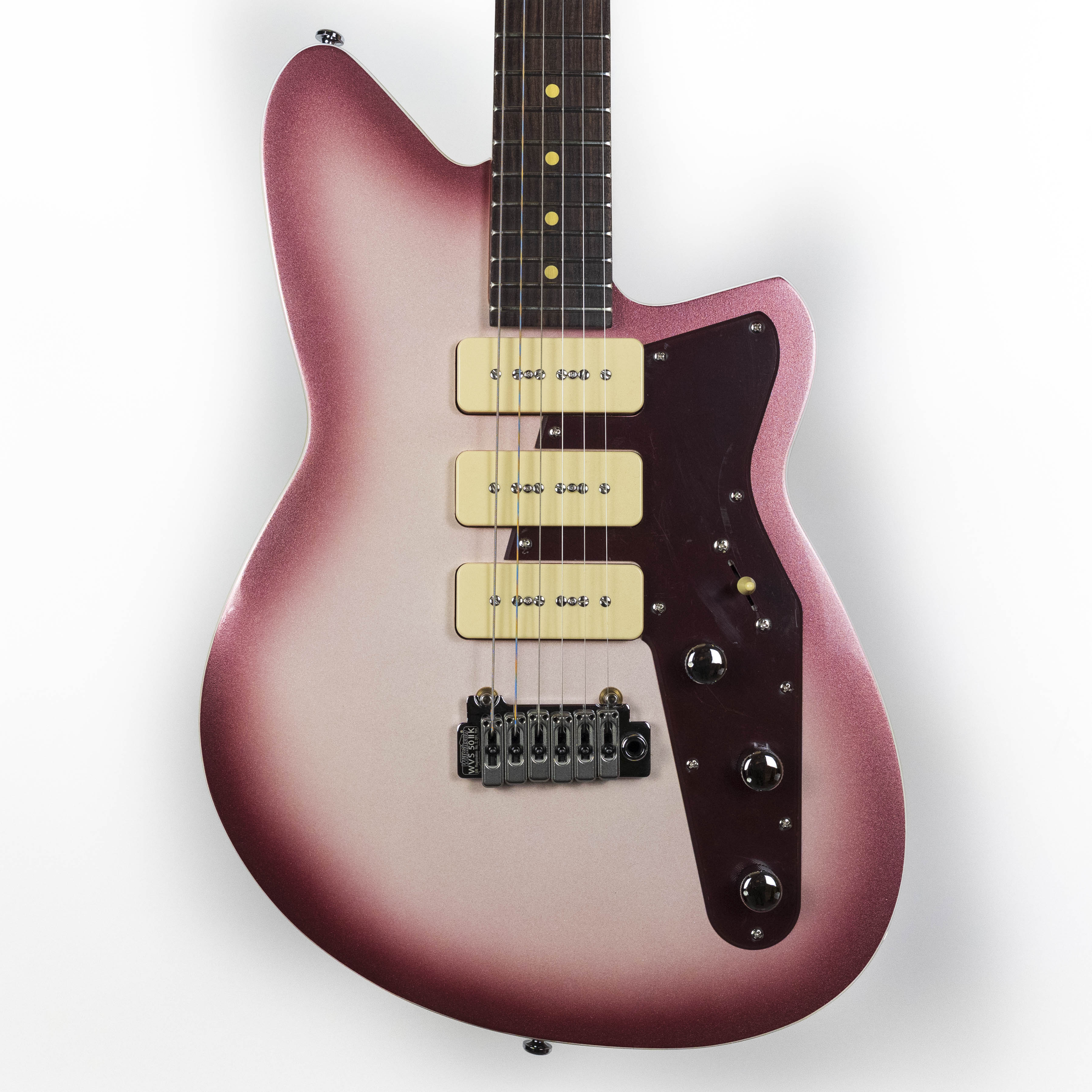 Reverend Jetstream 390, Mulberry Pearl with Case