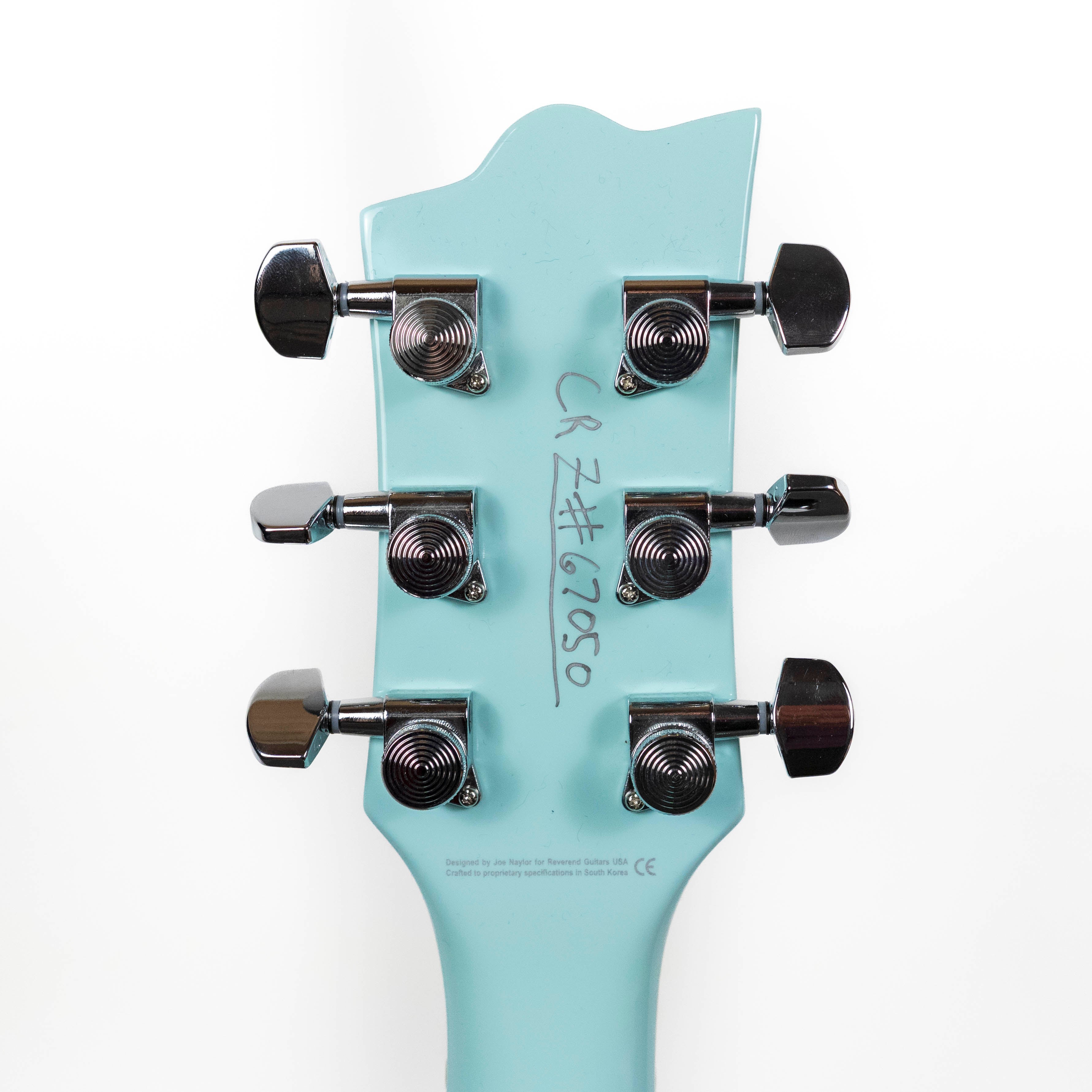 Reverend Sensei H90, Chronic Blue Burst with Case