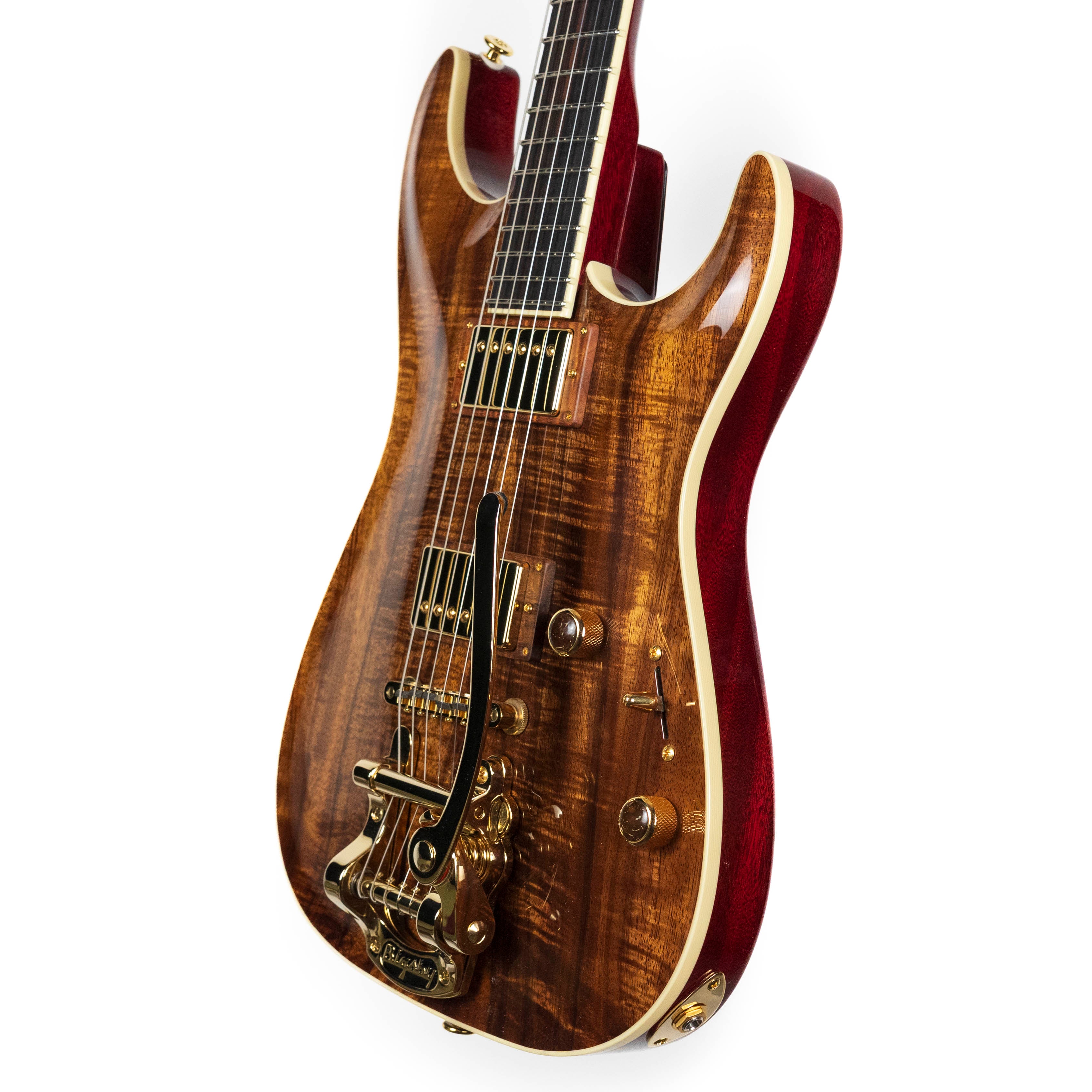 Pensa Soho Custom, Flame Koa #1302