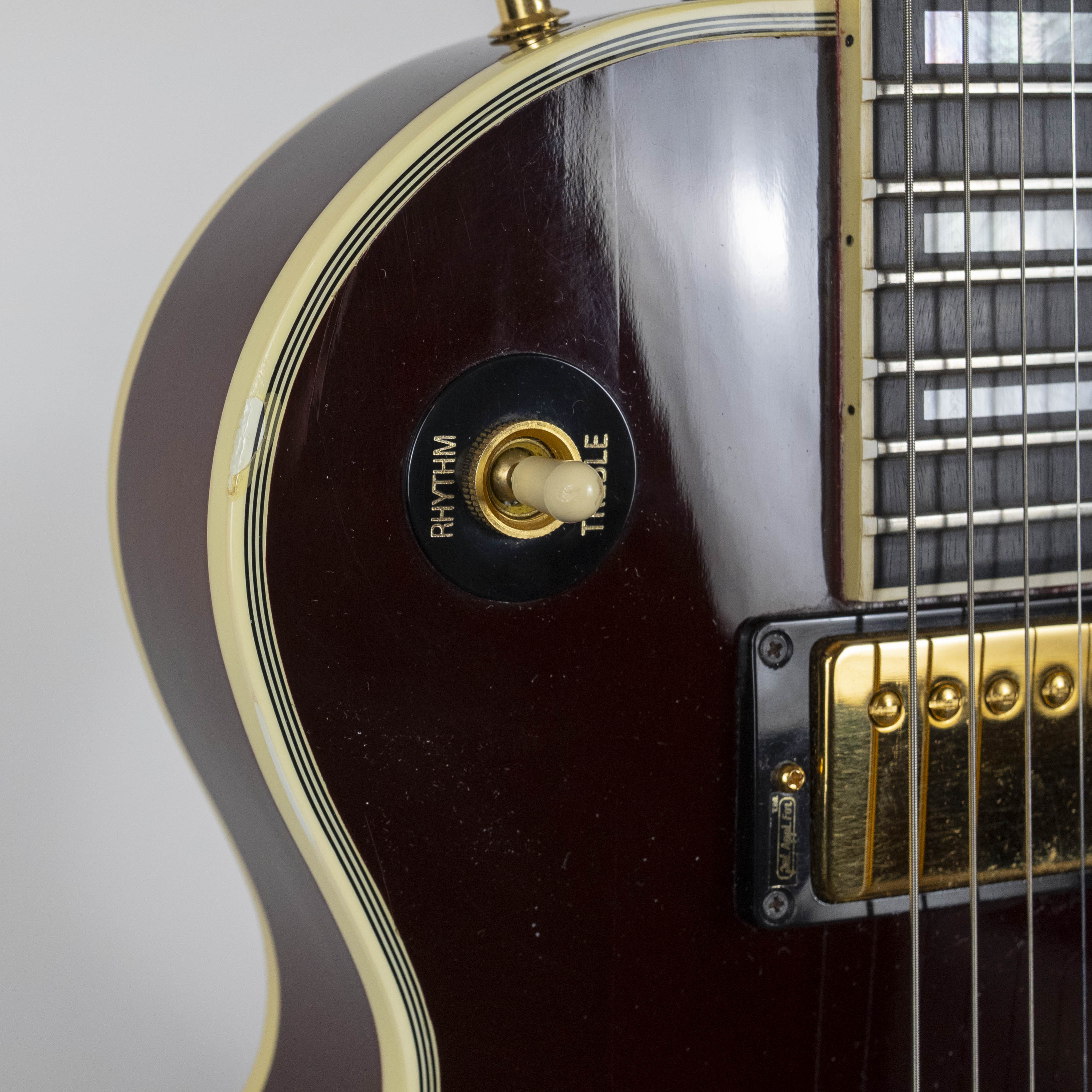 Gibson 1984 Les Paul Custom, Wine Red, Signed by Les Paul — Rudy's