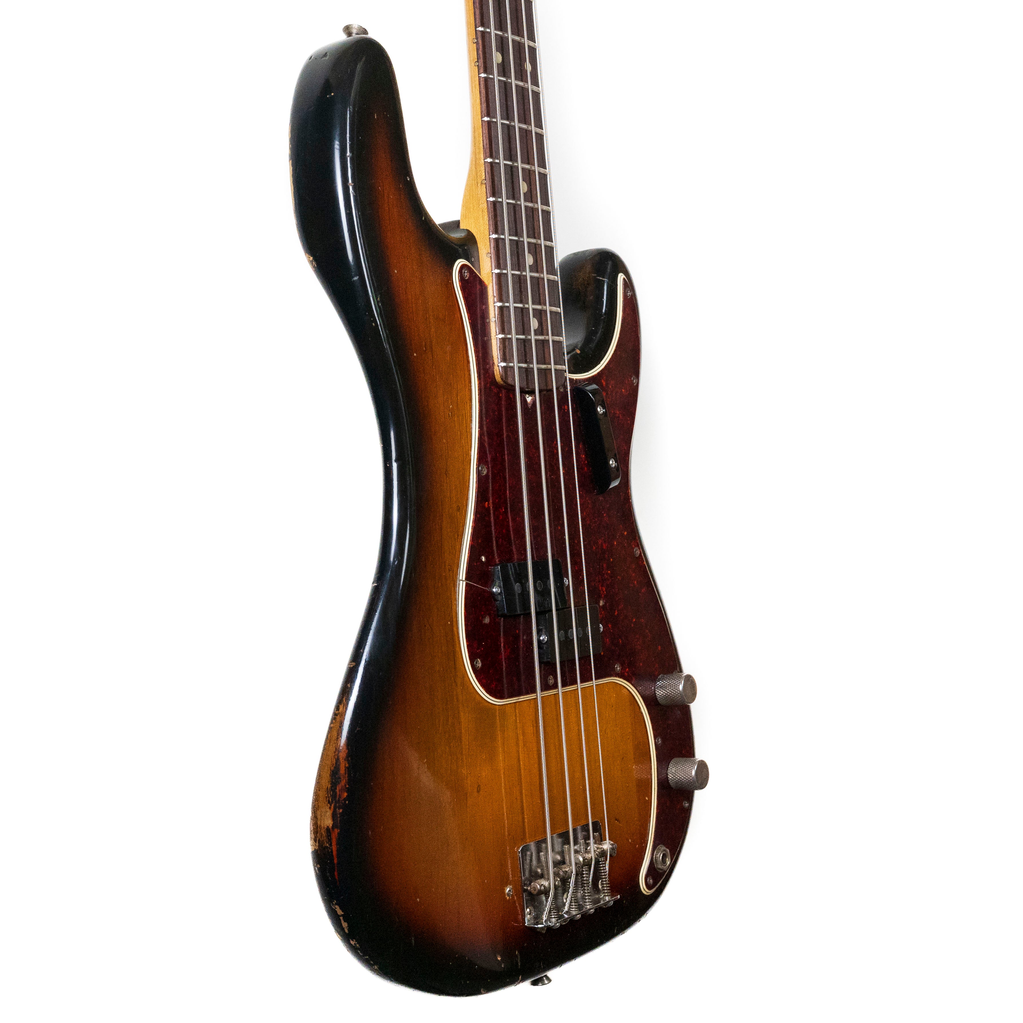 Fender 1966 P-Bass, Refin Sunburst