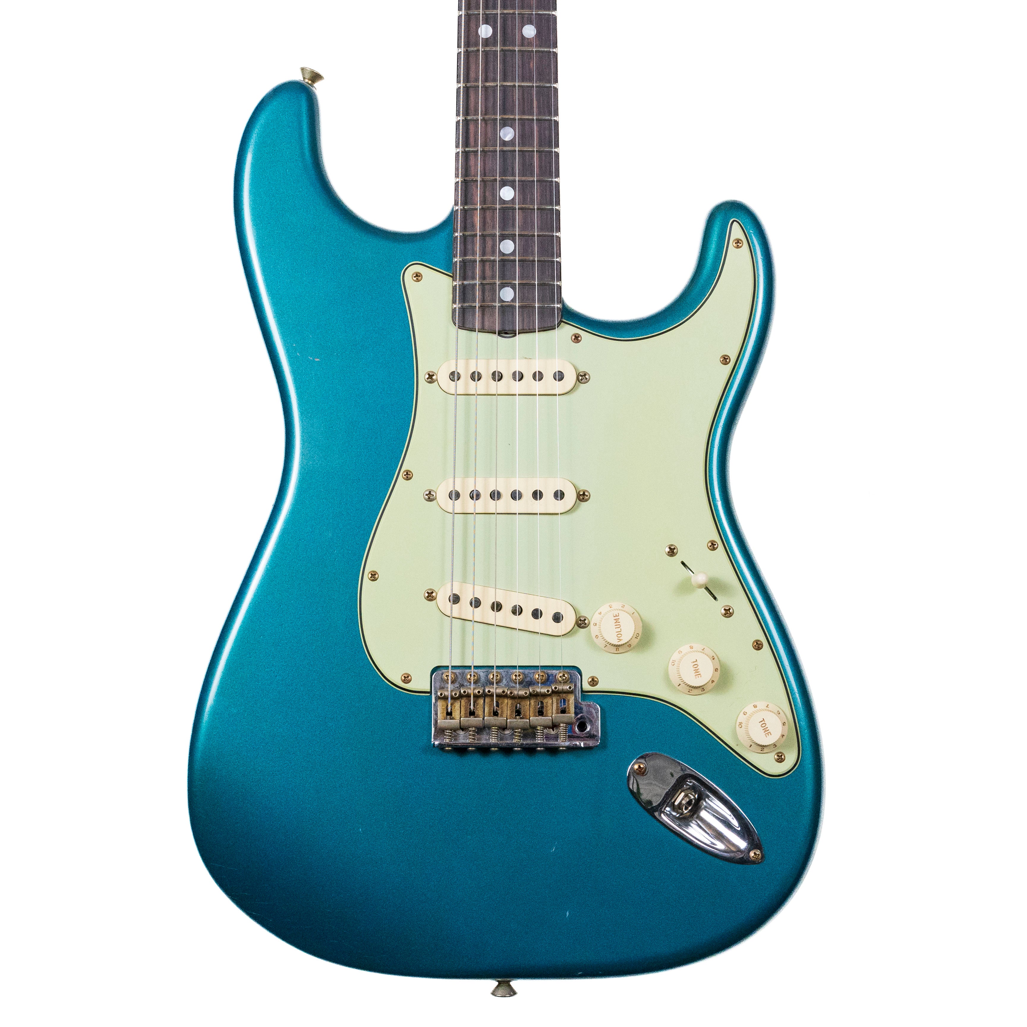 Fender Custom Shop 1966 Strat Journeyman Relic, Aged Ocean Turquoise