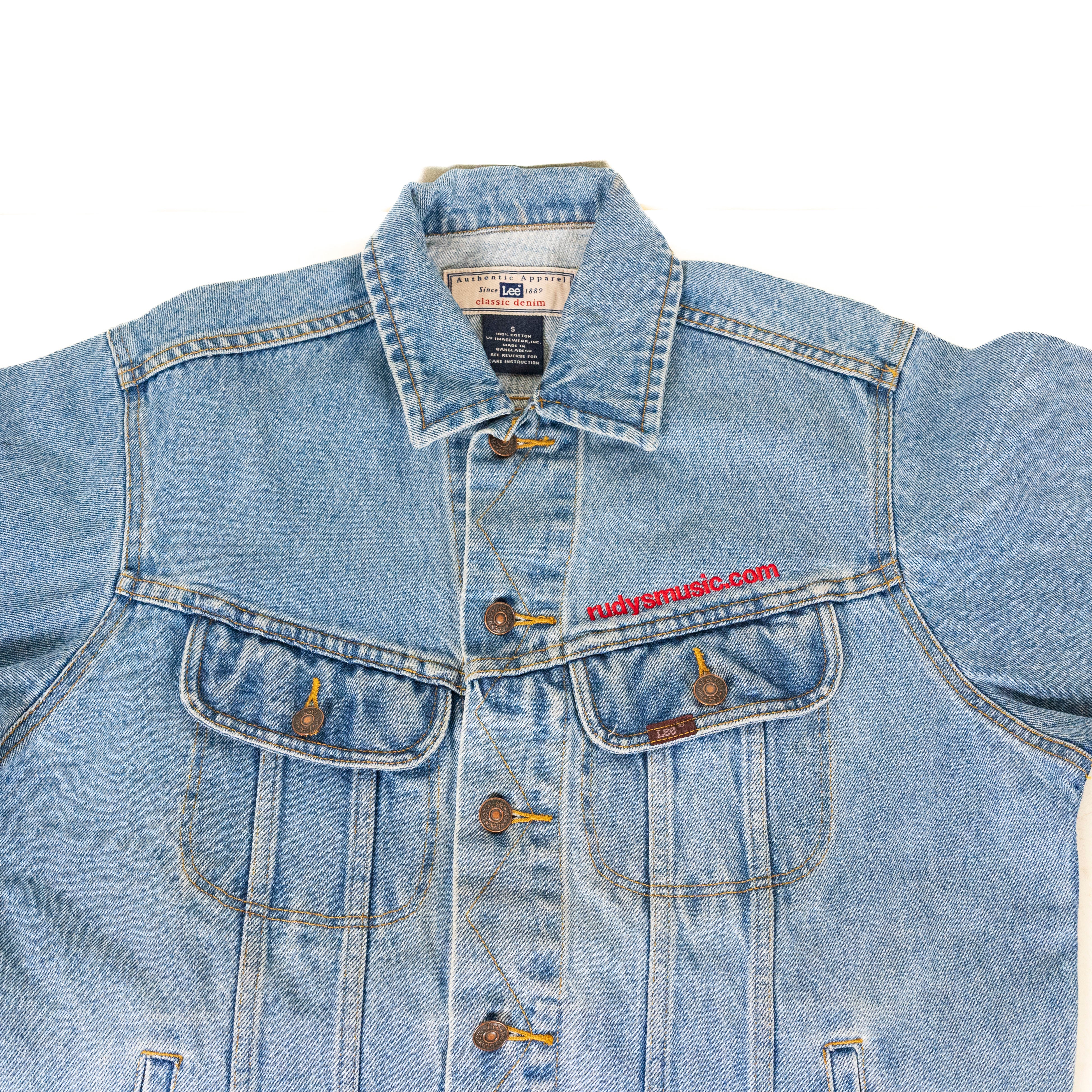 Rudy's Music Jean Jacket Small