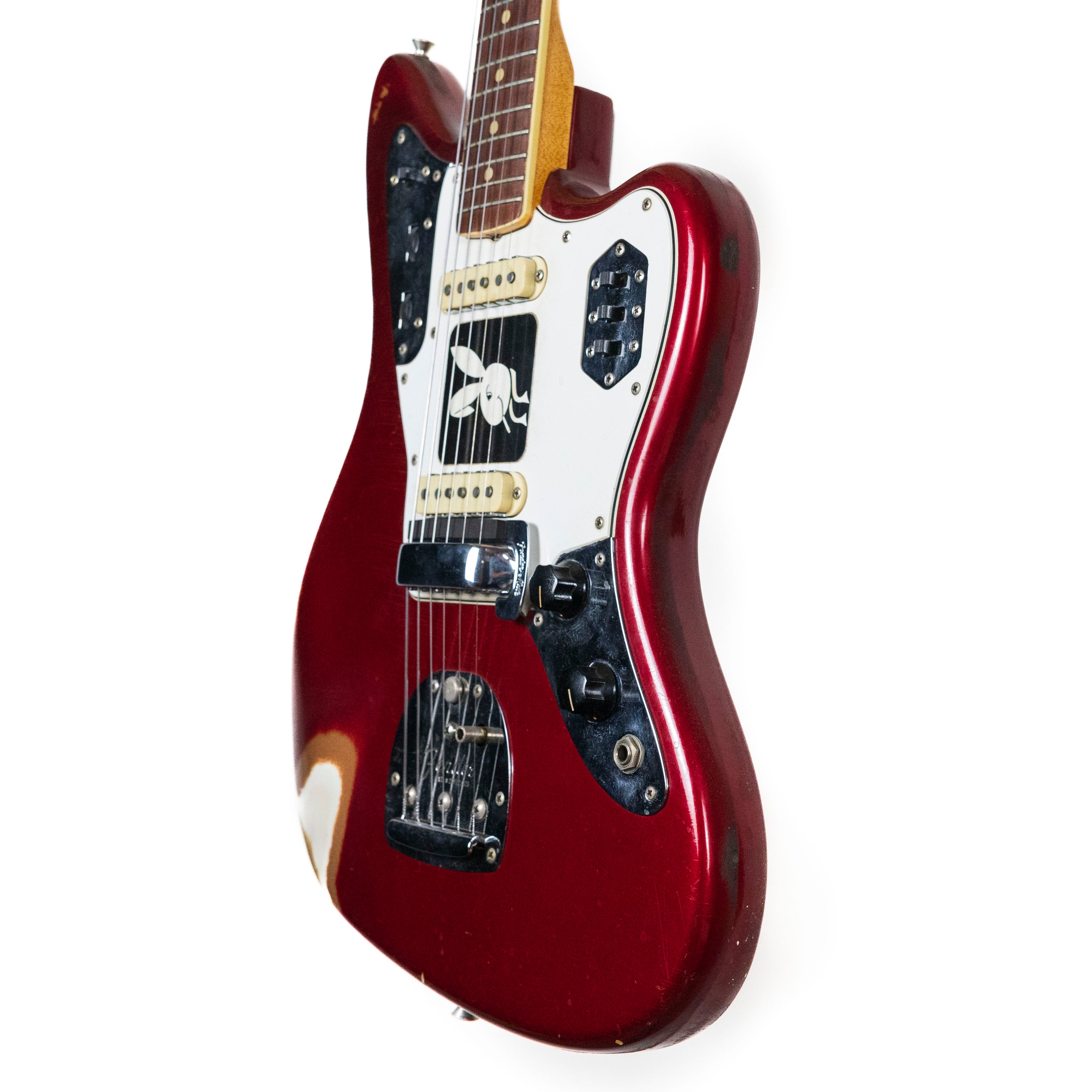 Fender 1966 Jaguar, Candy Apple Red — Rudy's Music