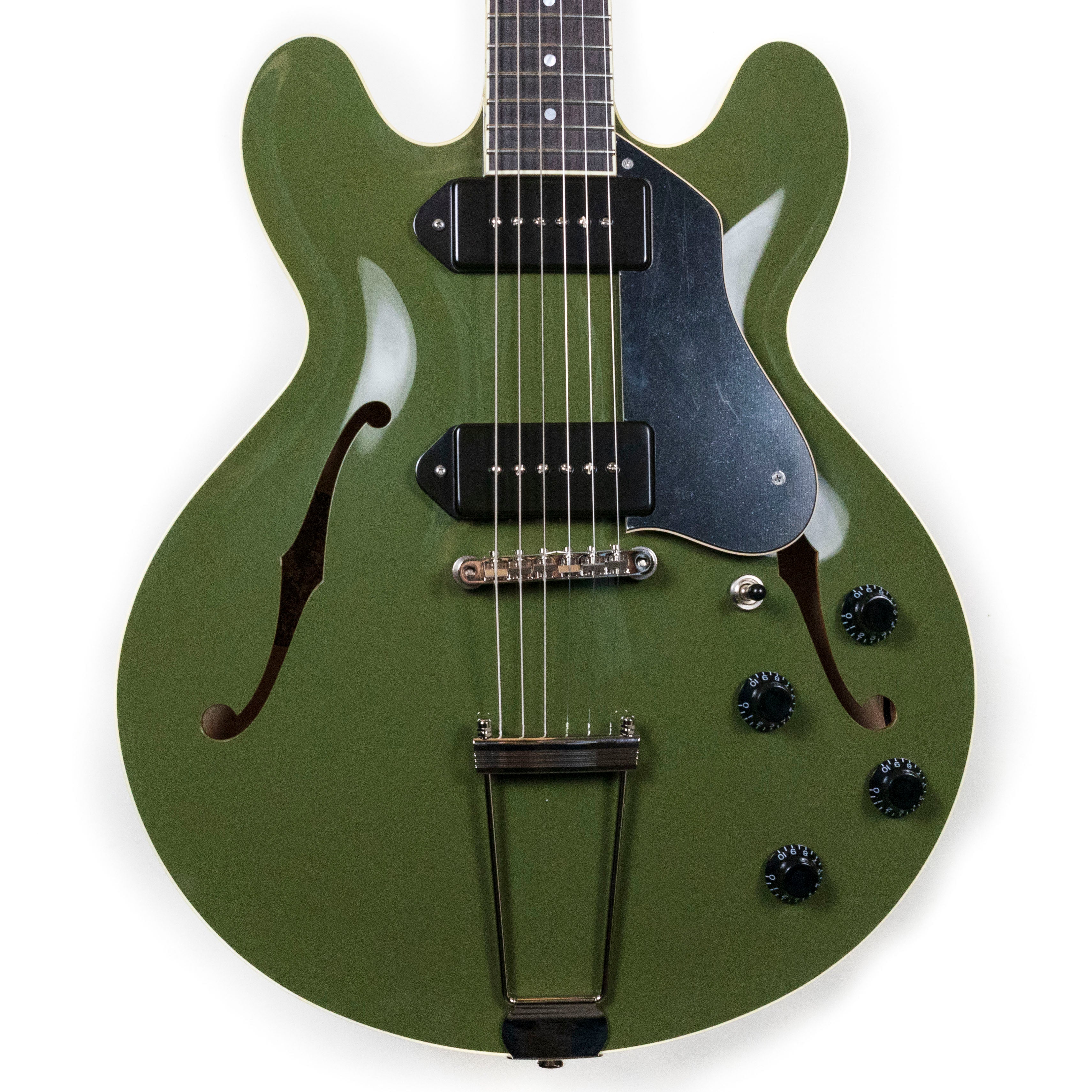 Collings I-30 LC, Olive Drab Full Body