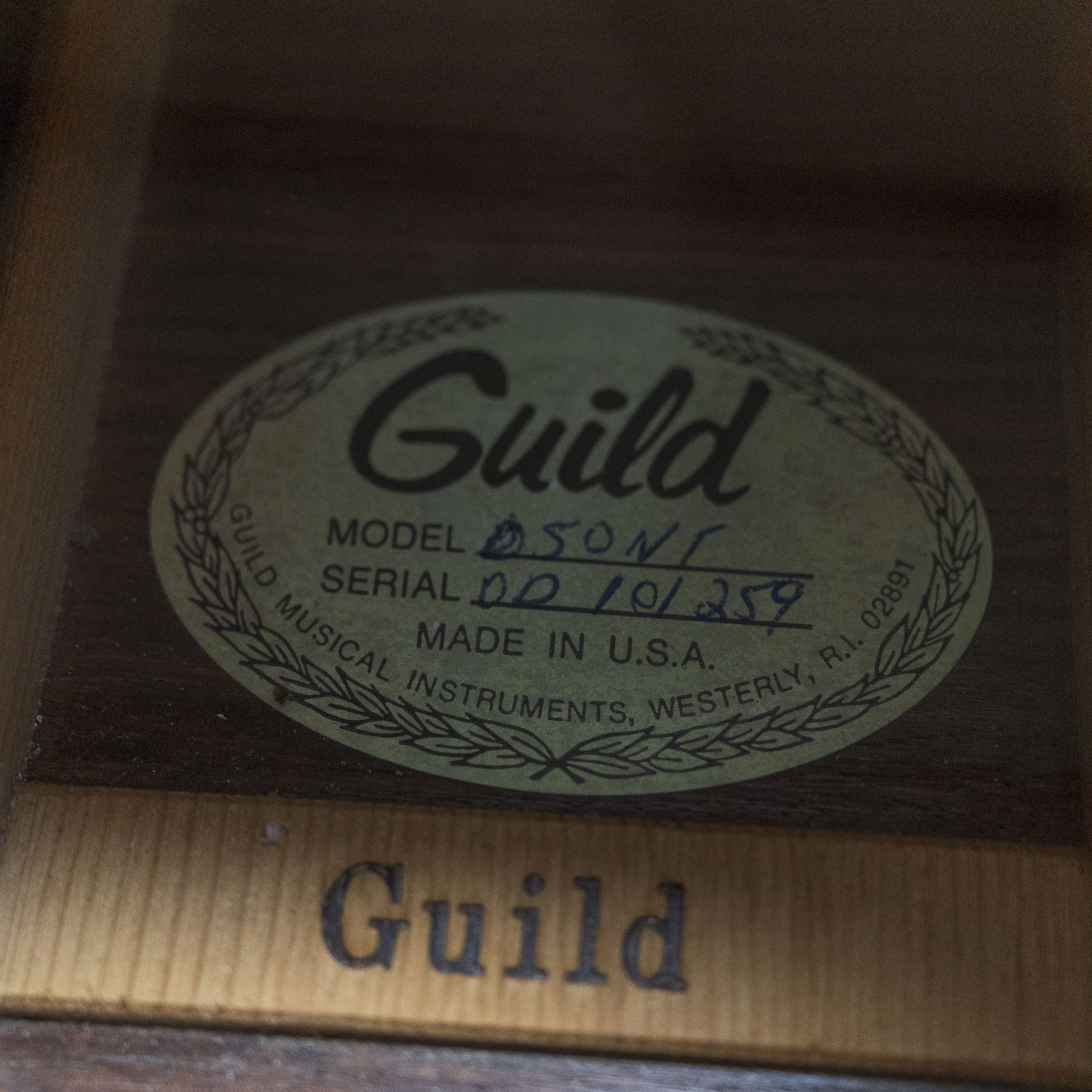 Guild 1981 D-50NT Natural