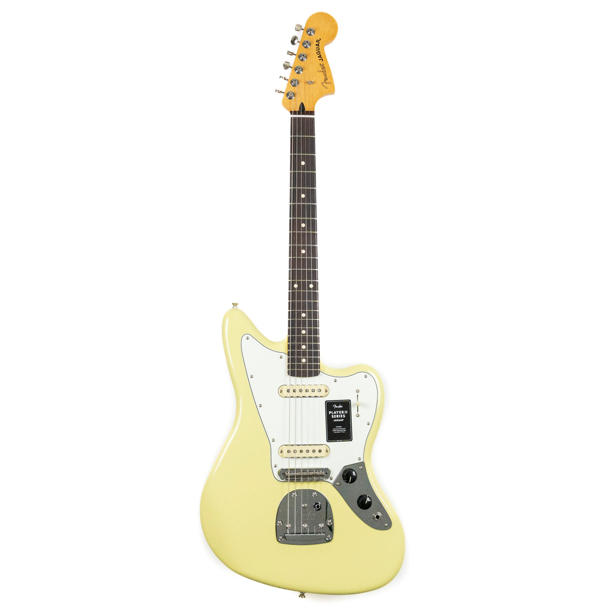 Fender Player II Jaguar, Hialeah Yellow — Rudy's Music