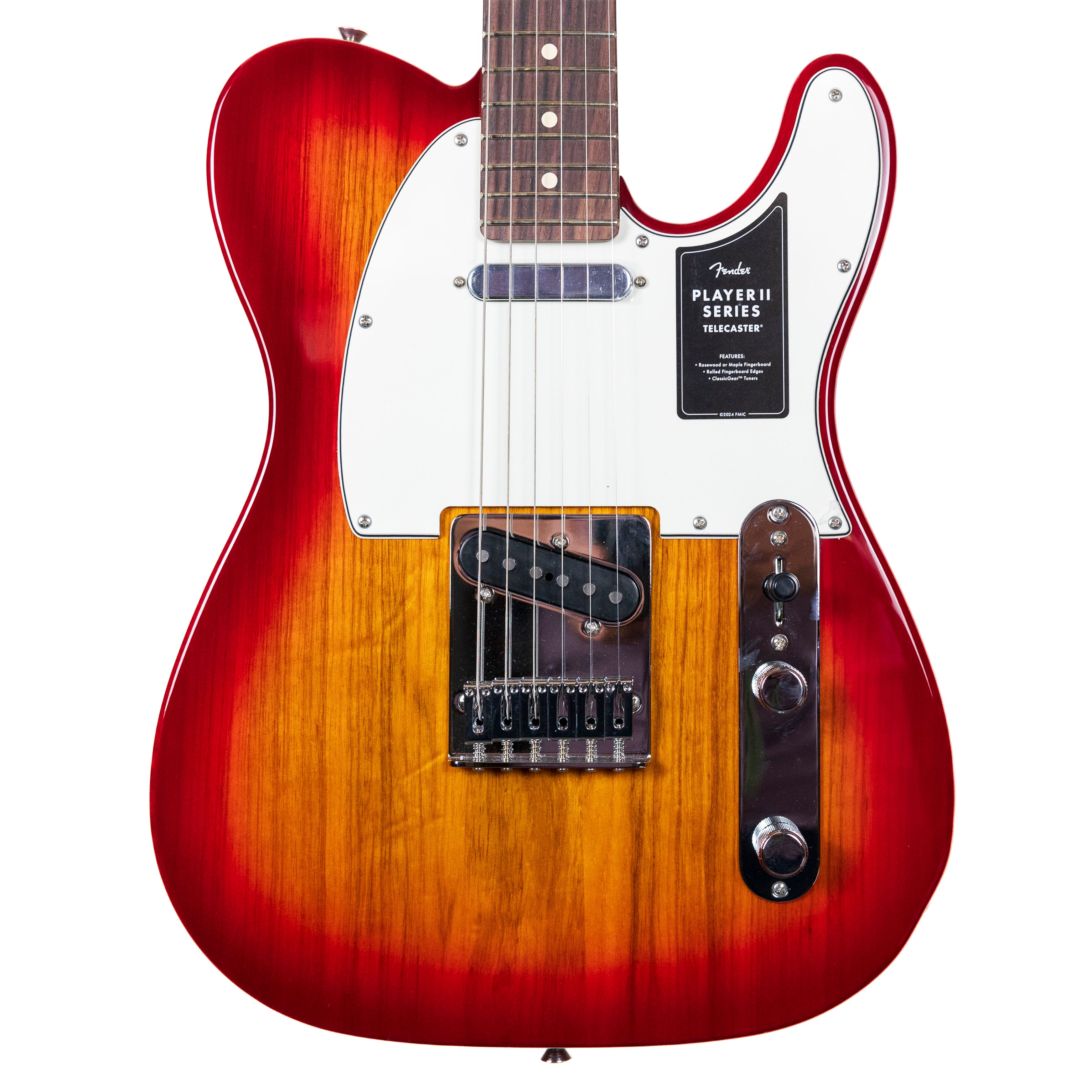 Fender Player II Telecaster, Aged Cherry Burst — Rudy's Music