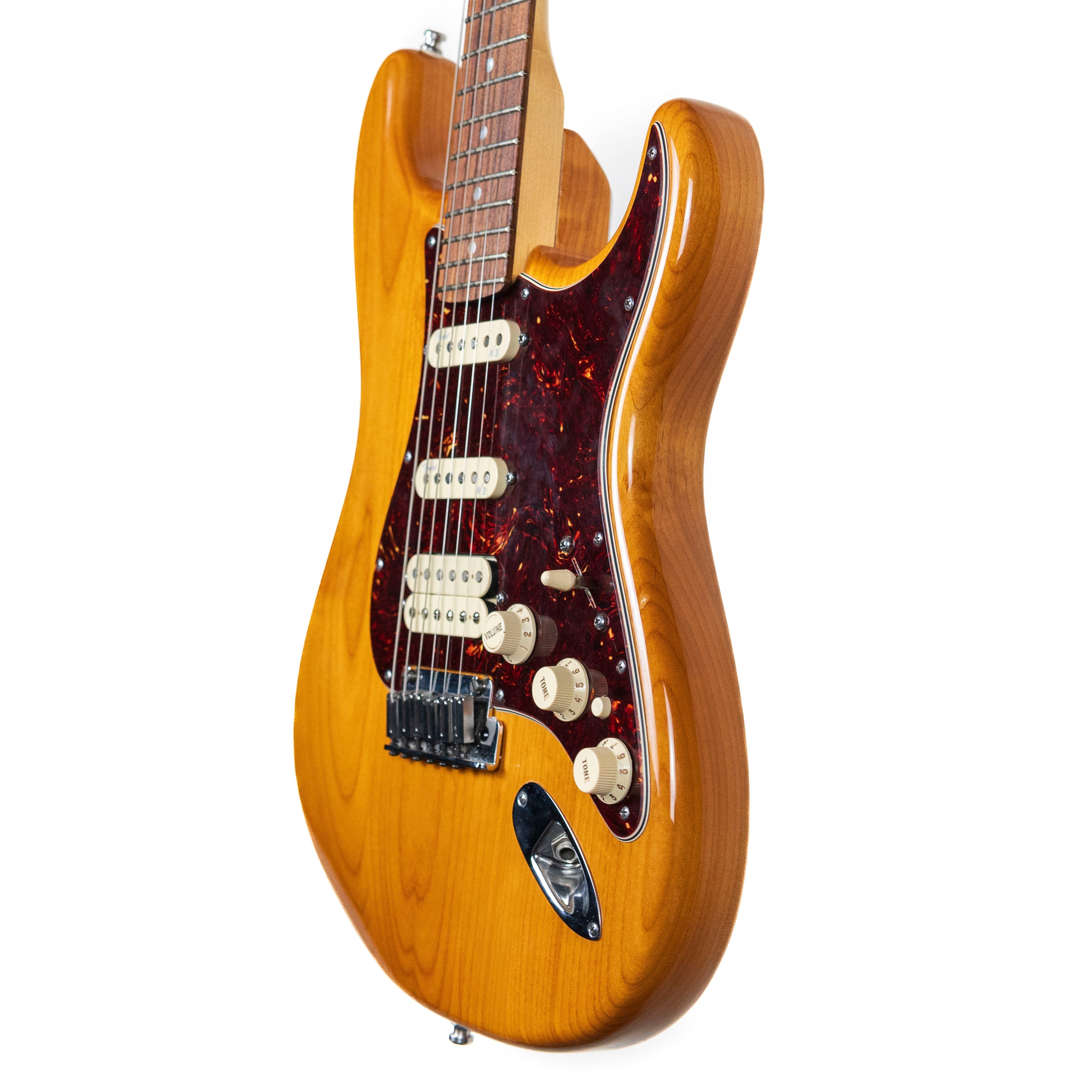 Fender 2013 American Deluxe Strat HSS, Natural