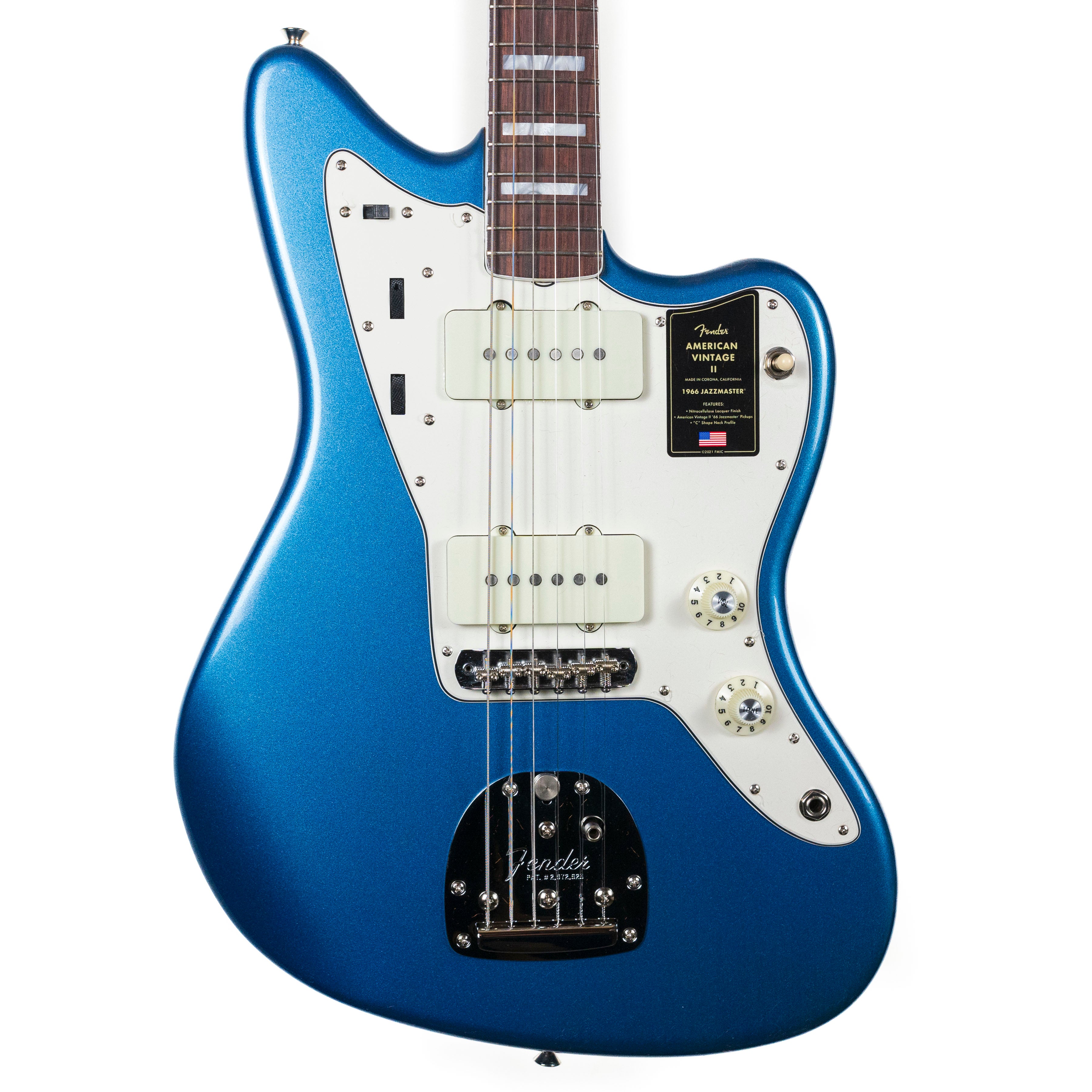 Fender American Vintage II 1966 Jazzmaster, Lake Placid Blue