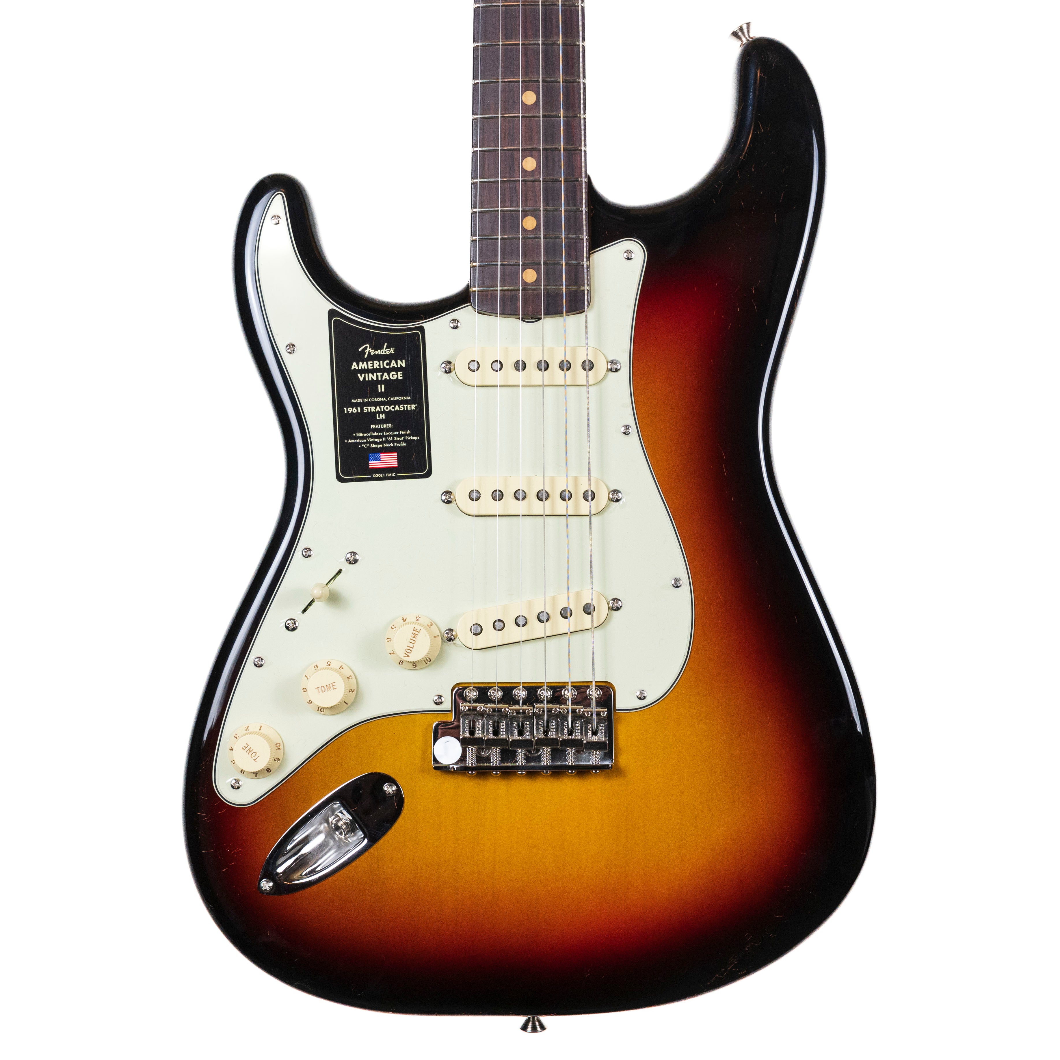 Fender American Vintage II 1961 Stratocaster Left-Handed, 3-Color