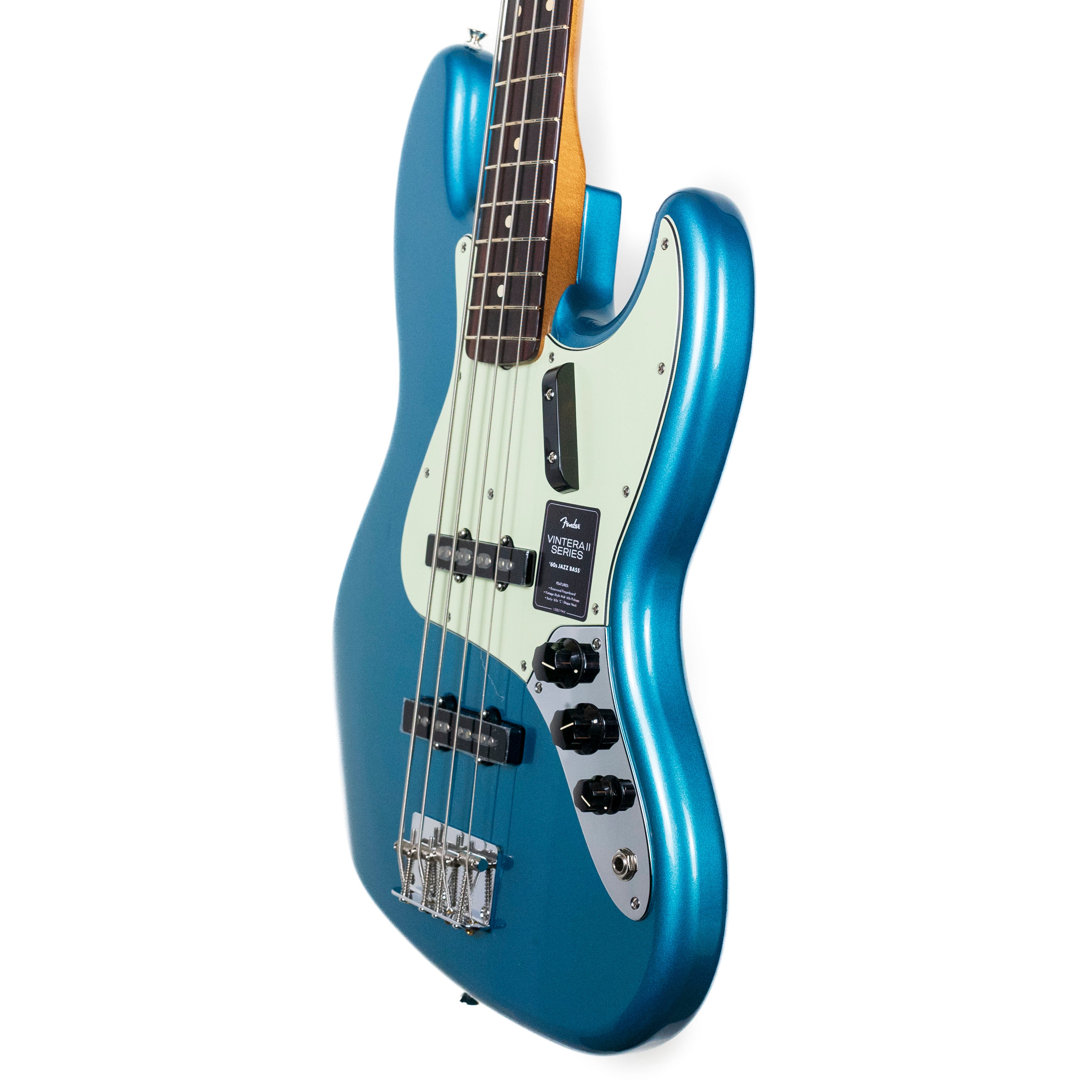 Fender Vintera II 60's Jazz Bass, Lake Placid Blue