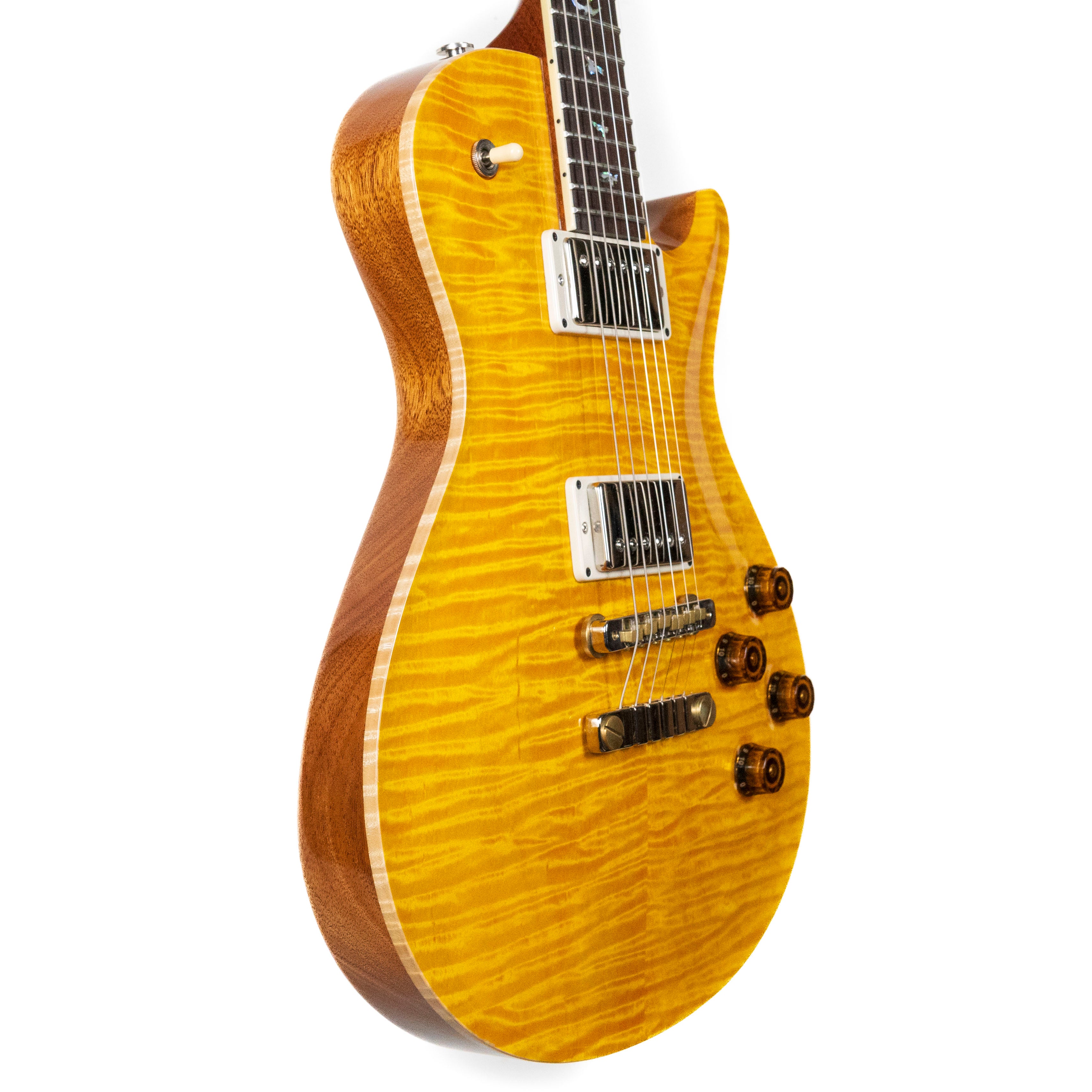 PRS 2018 SC 594 Brazilan Rosewood, 10 Top Wood Library, Santana Yellow