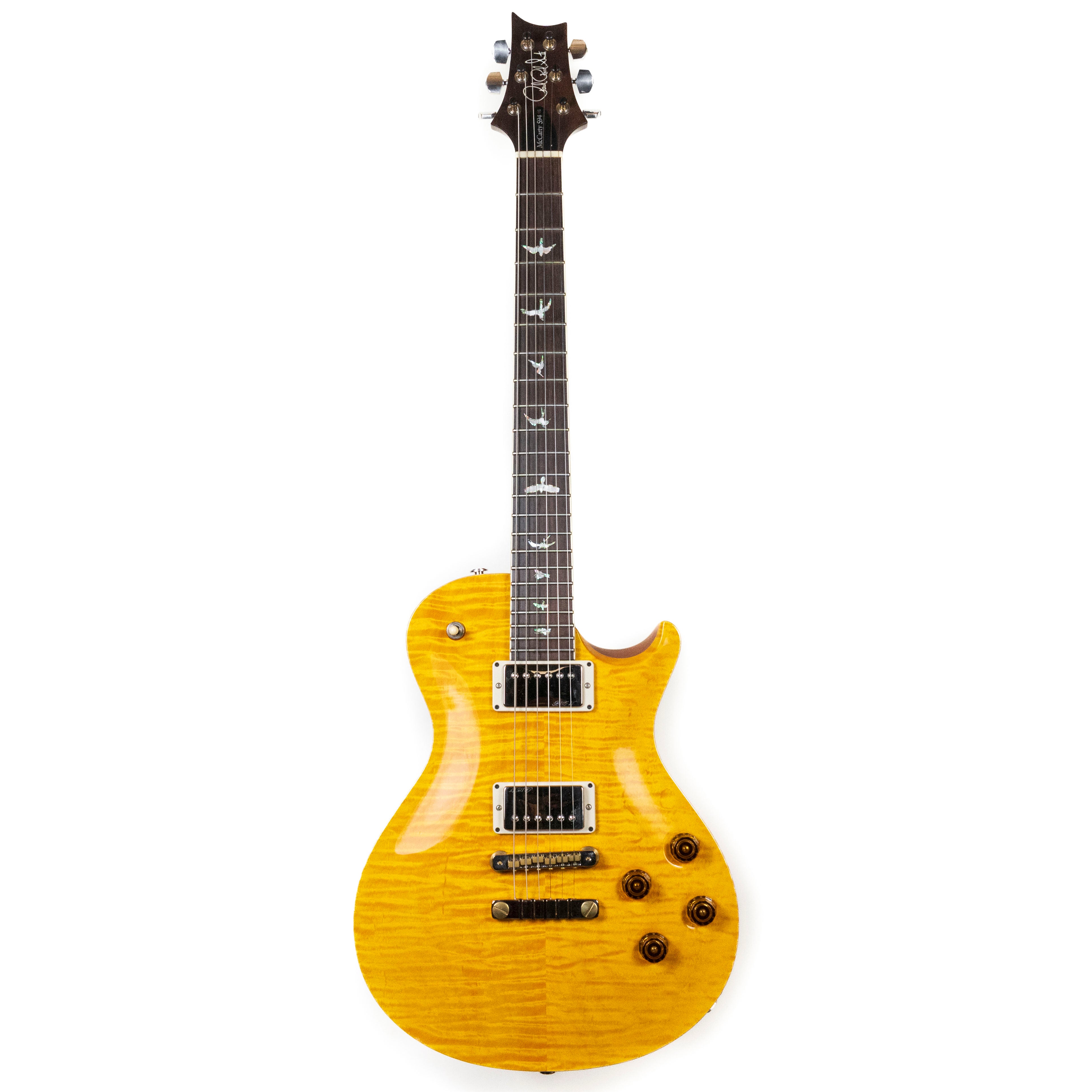 PRS 2018 SC 594 Brazilan Rosewood, 10 Top Wood Library, Santana Yellow