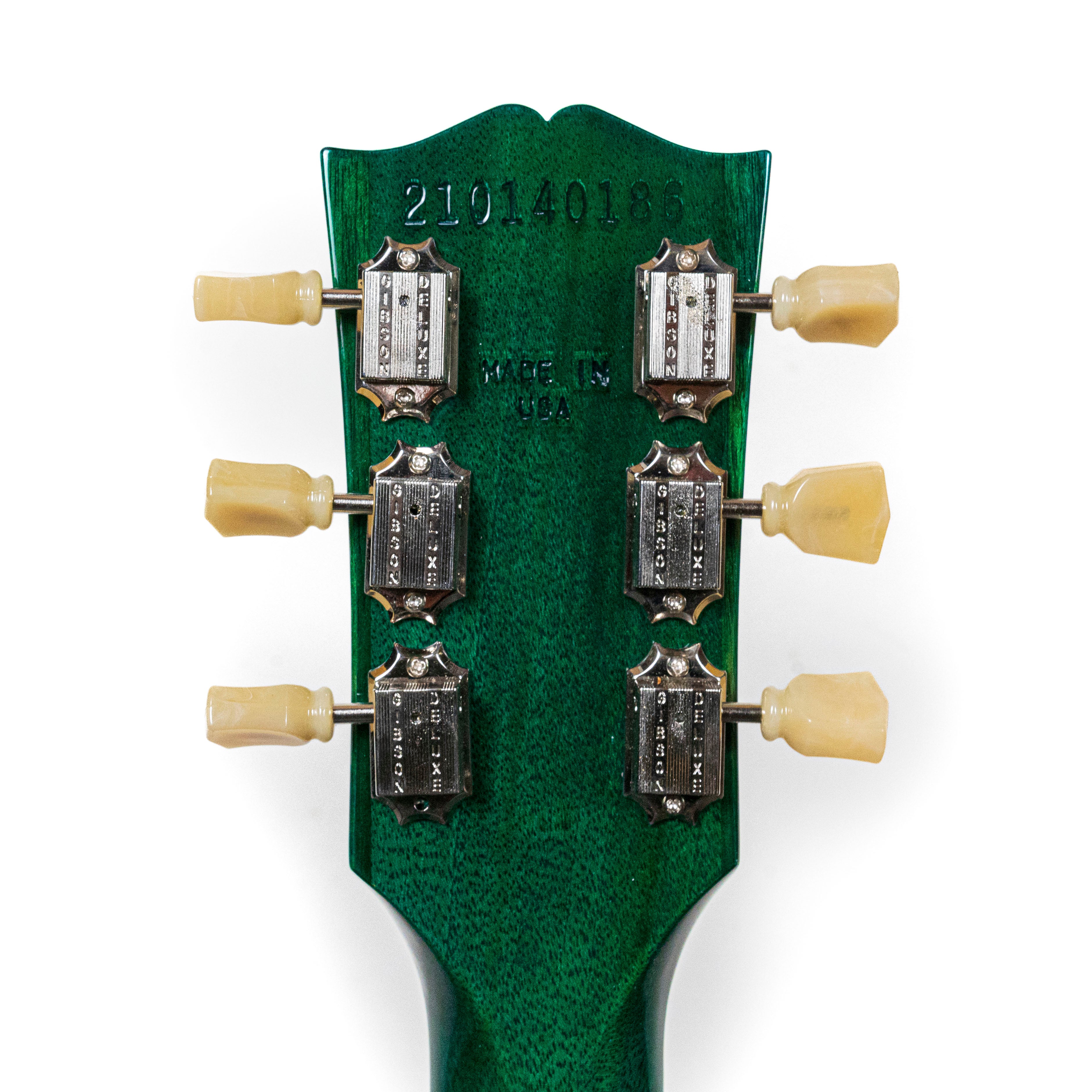 Gibson SG Standard '61 Stop Bar, Translucent Teal