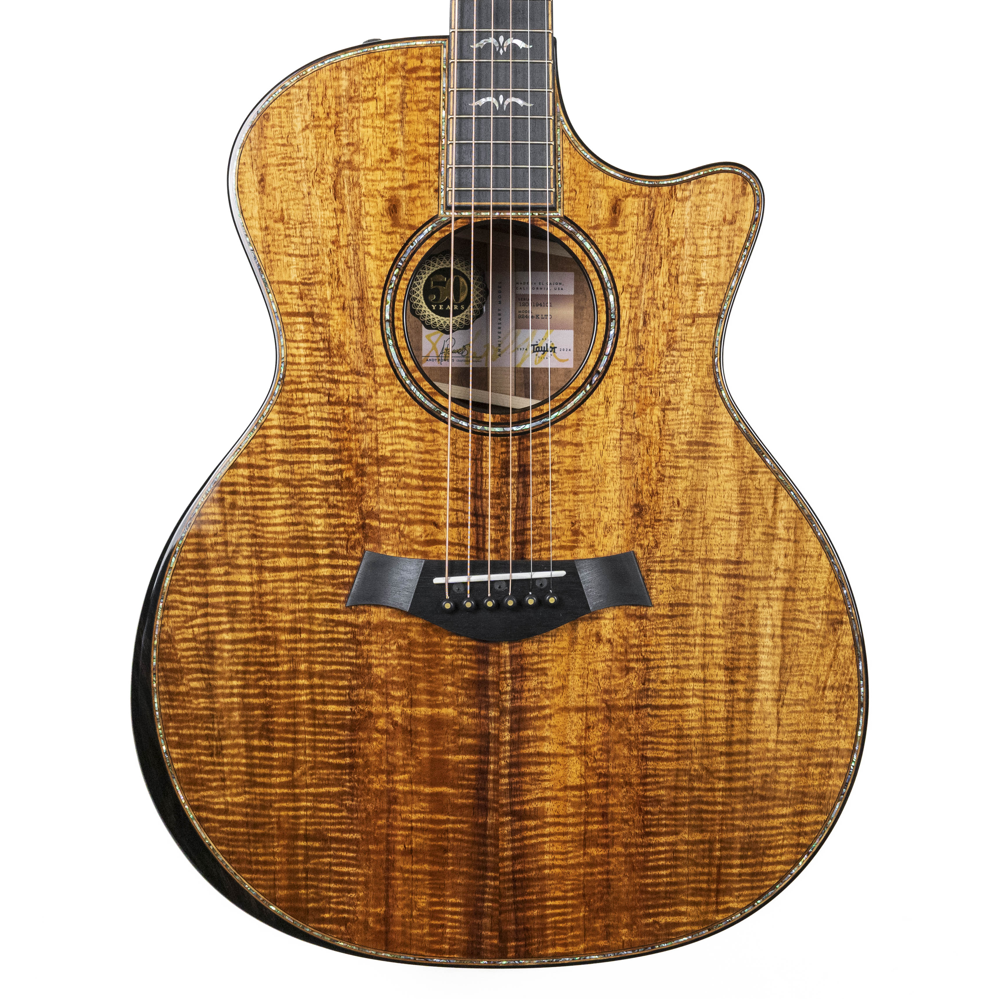 Taylor Builder's Edition 924ce-K 50th Anniversary + Circa 74 Koa Amplifier (Limited to 74)