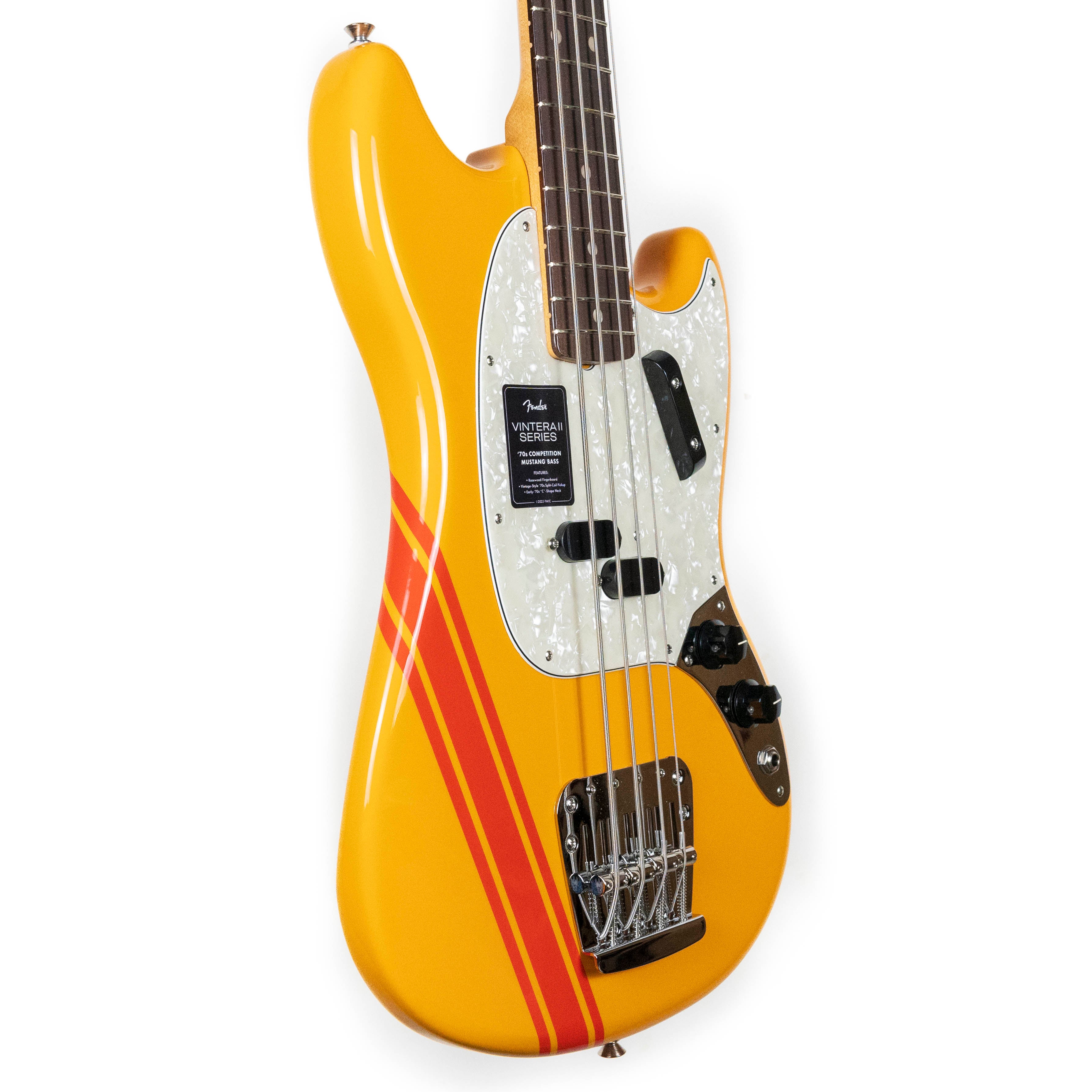 Fender Vintera II '70s Competition Mustang Bass, Competition Orange