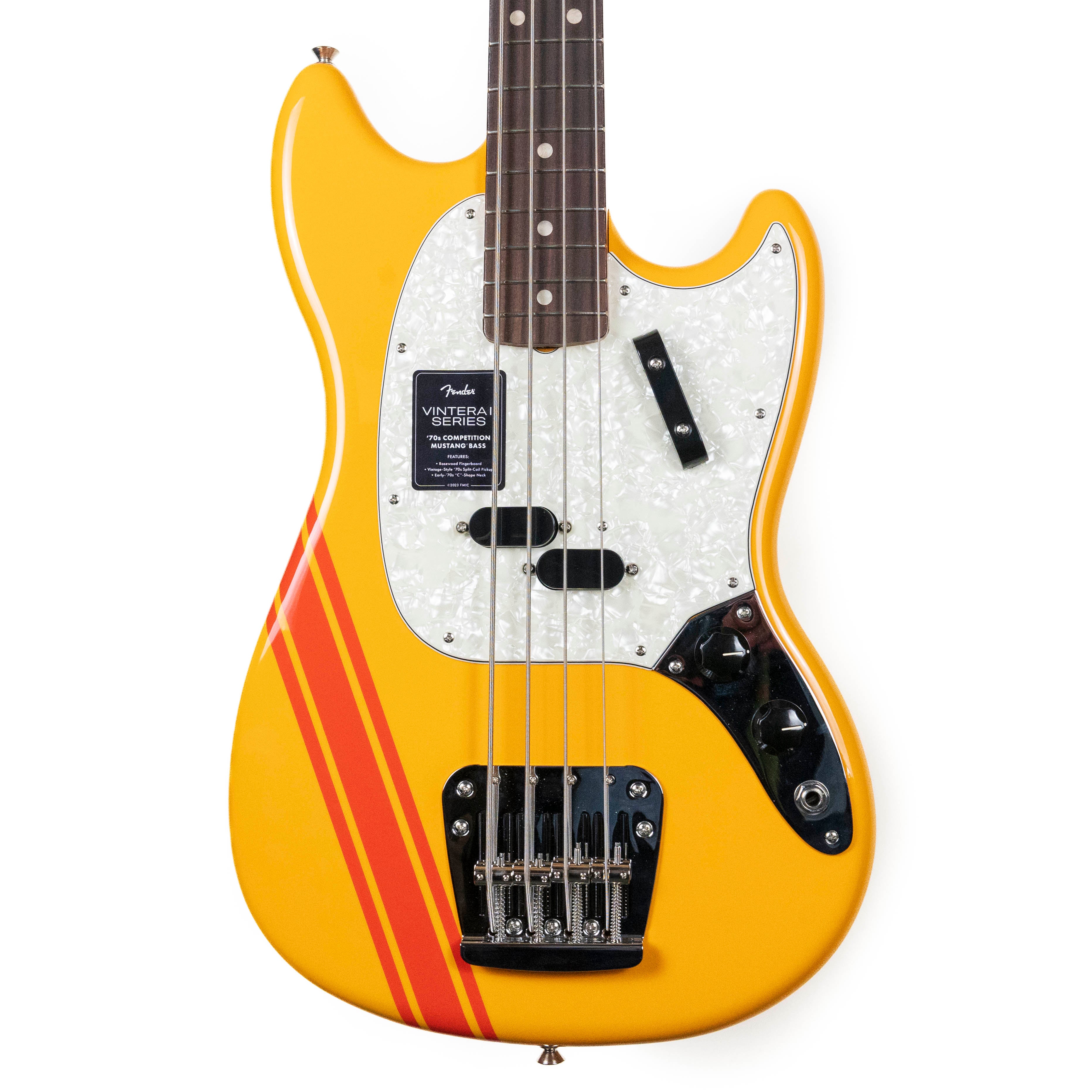 Fender Vintera II '70s Competition Mustang Bass, Competition Orange