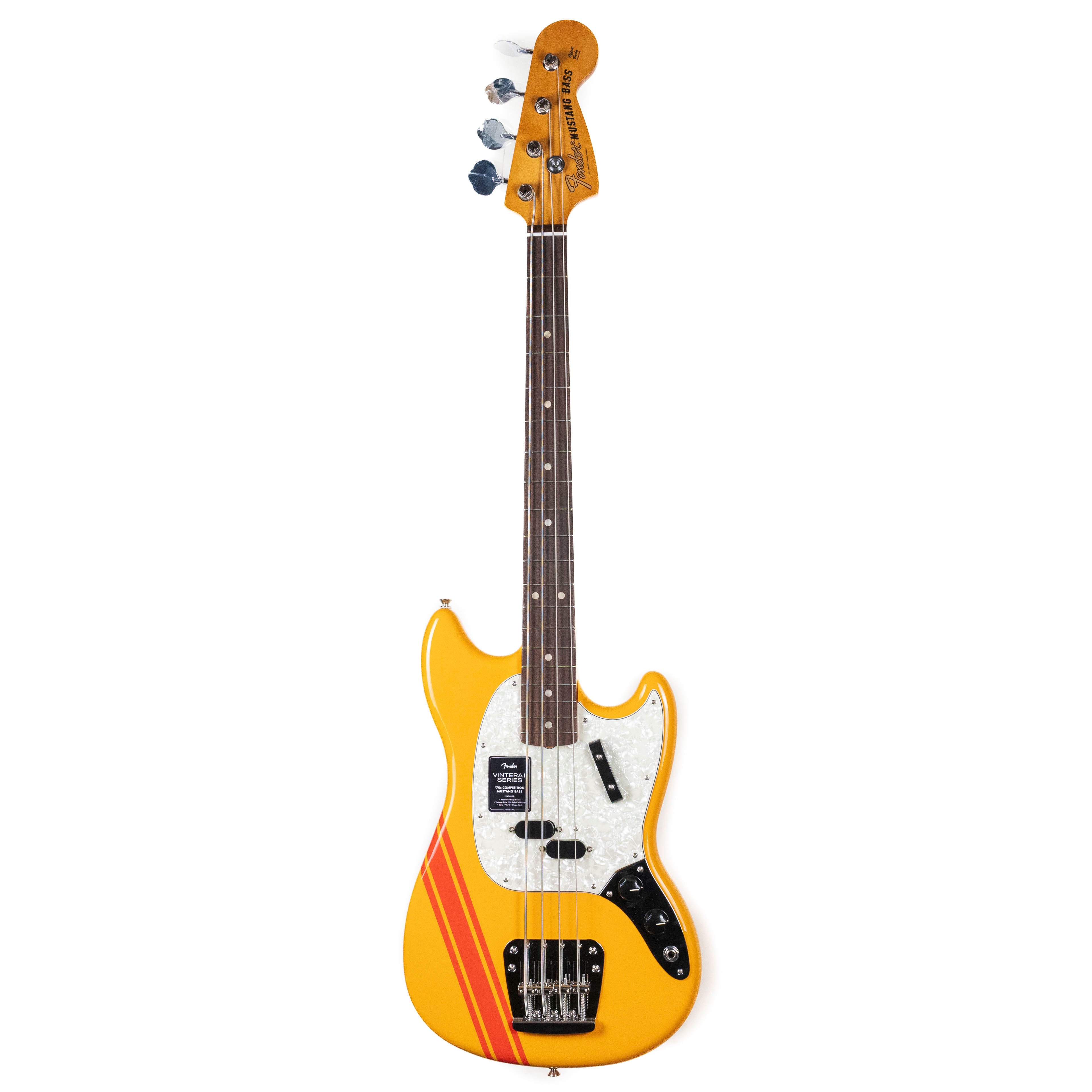 Fender Vintera II '70s Competition Mustang Bass, Competition Orange