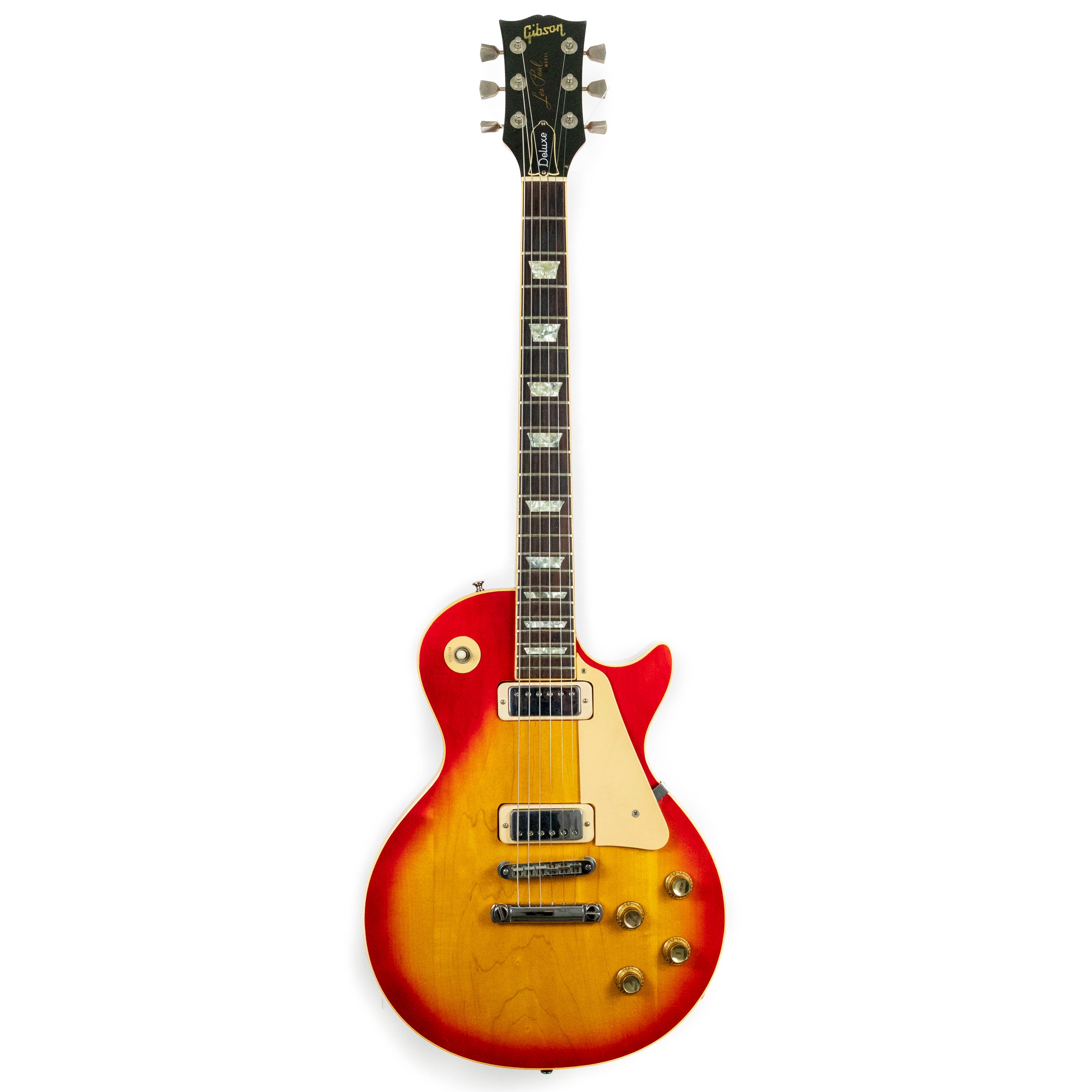 Gibson 1977 Les Paul Deluxe Cherry Sunburst