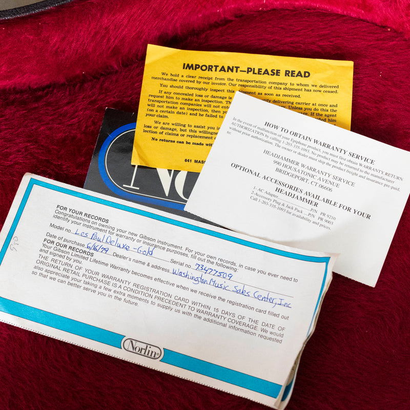 Gibson 1977 Les Paul Deluxe, Goldtop