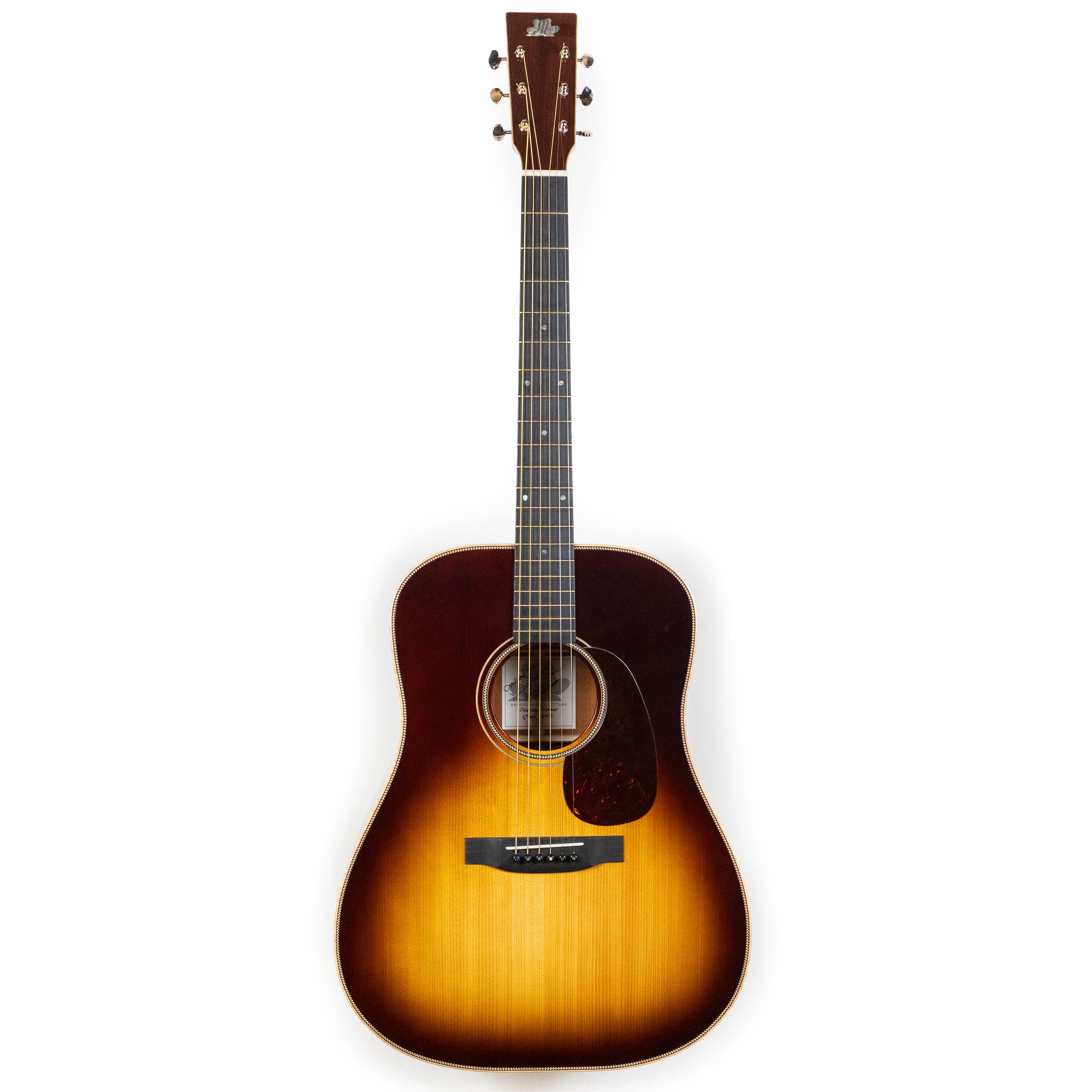 Froggy Bottom 2022 D-14 DLX Mahogany/Adirondack, Tobacco Burst