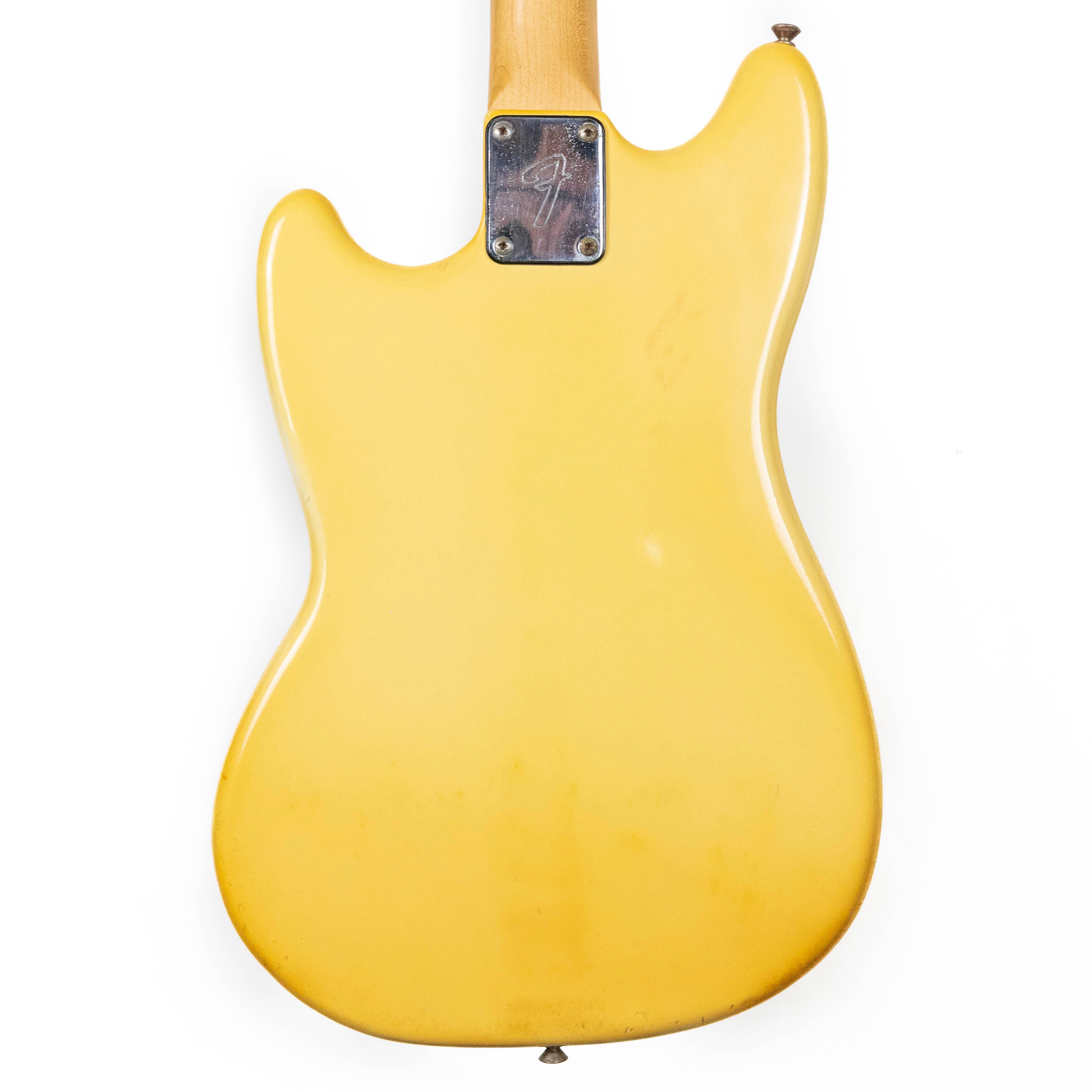 Fender 1977 Musicmaster, White — Rudy's Music