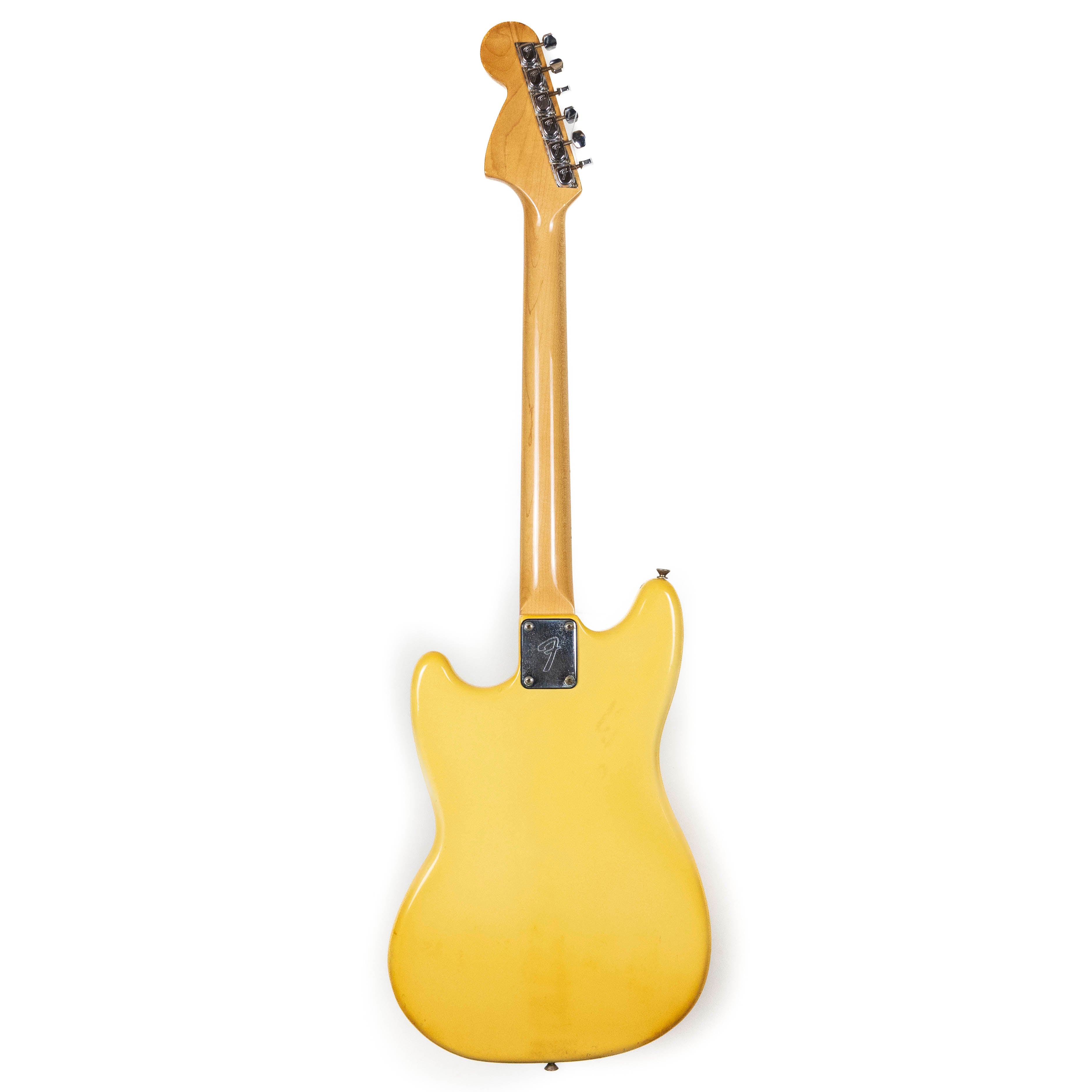 Fender 1977 Musicmaster, White — Rudy's Music