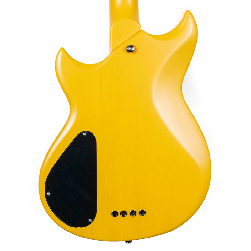 Reverend Mike Watt Wattplower 2, Satin Watt Yellow with Case