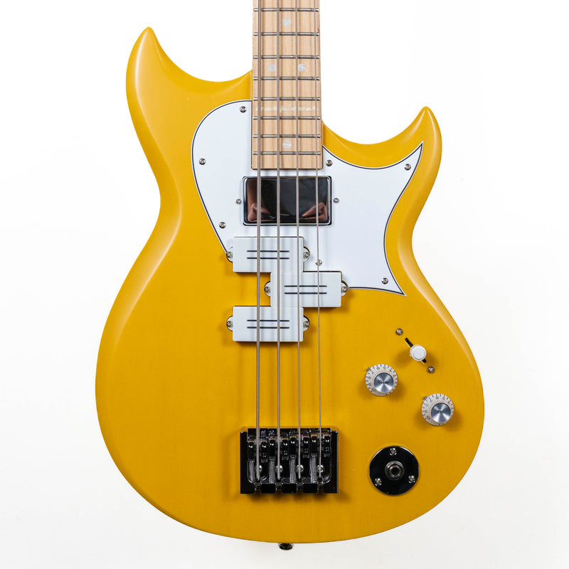 Reverend Mike Watt Wattplower 2, Satin Watt Yellow with Case