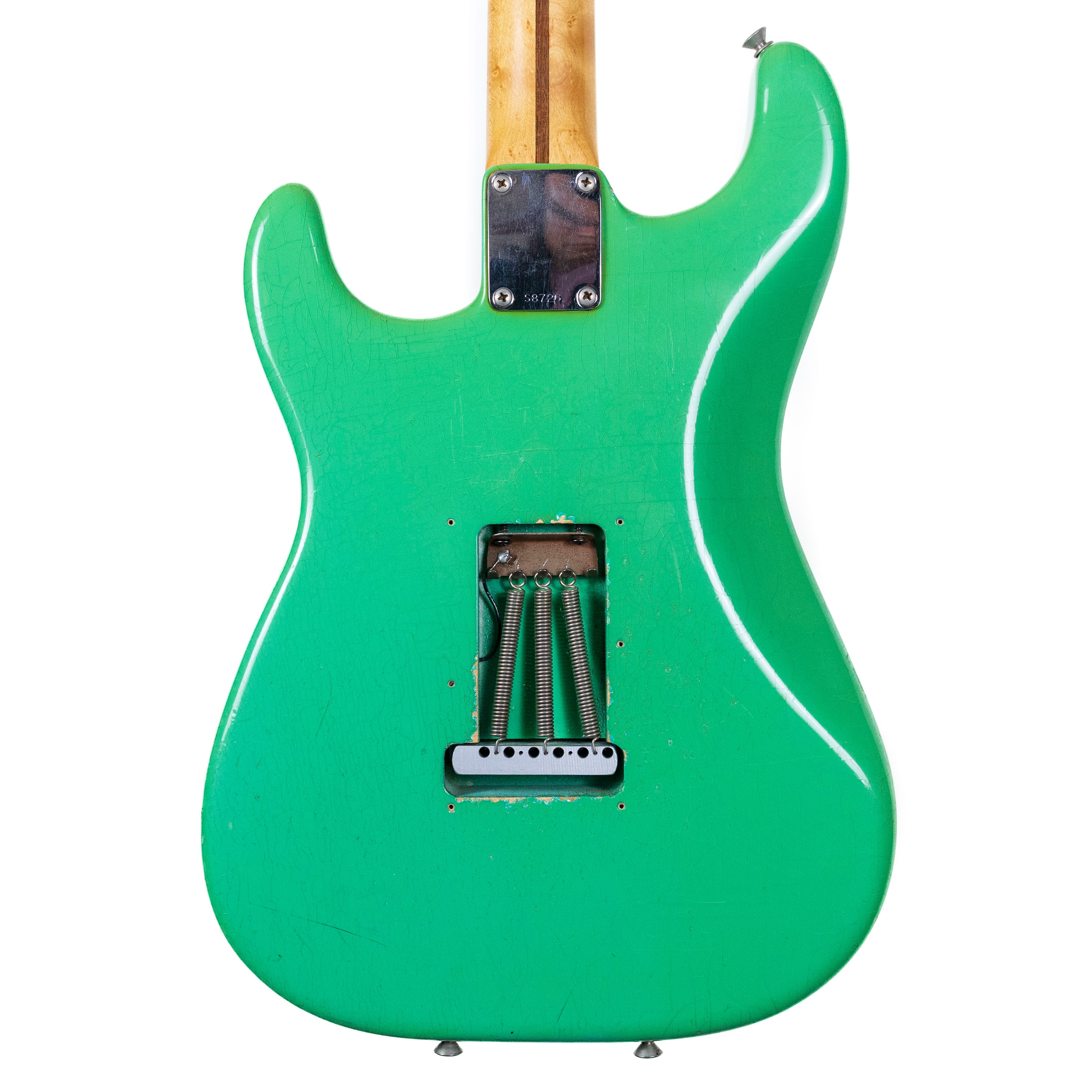 Schecter 1983 Strat-Style Seafoam Green, Owned by Jack Sonni (played at Live Aid 1985 concert)