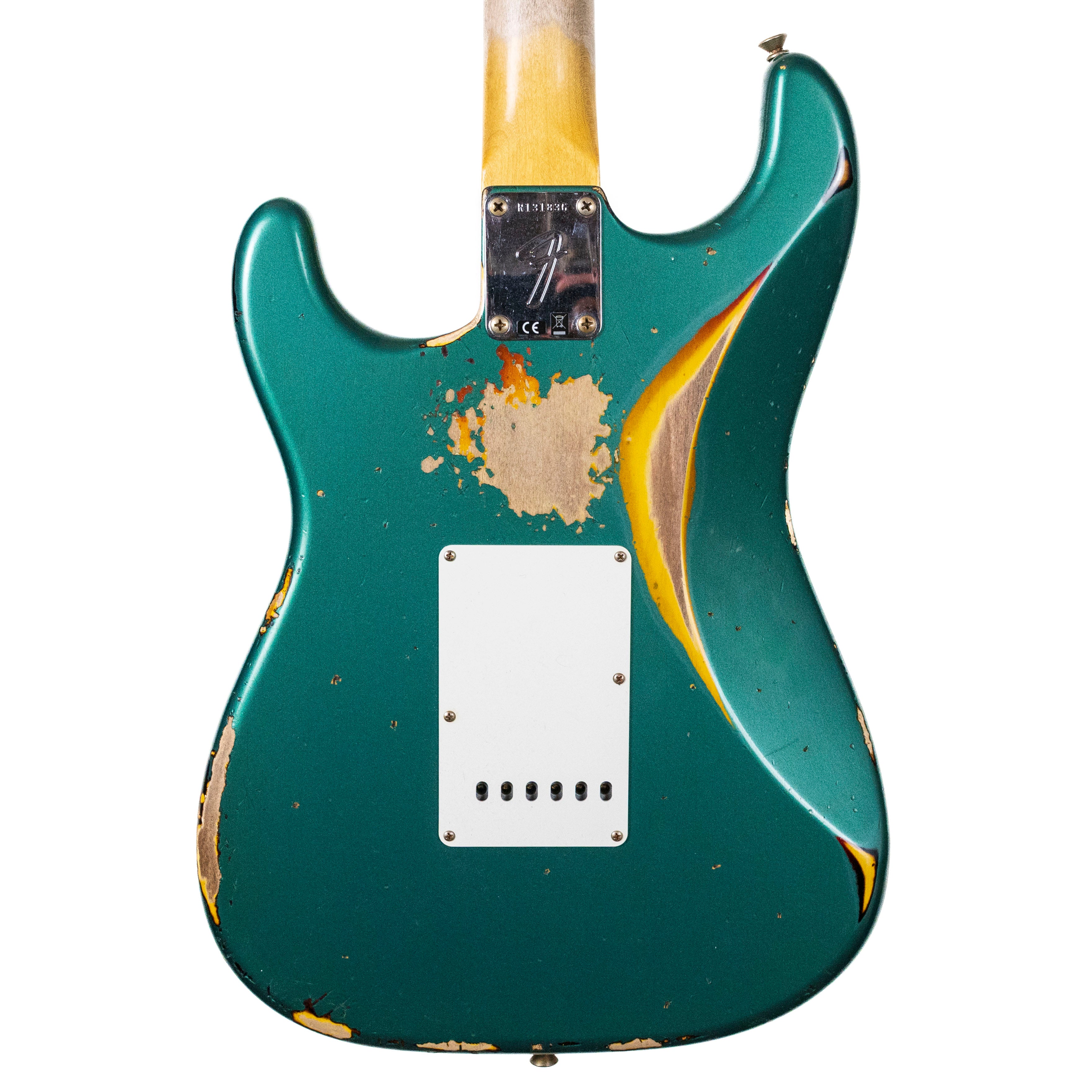 Fender Custom Shop 1967 Strat Sherwood Green Over Sunburst