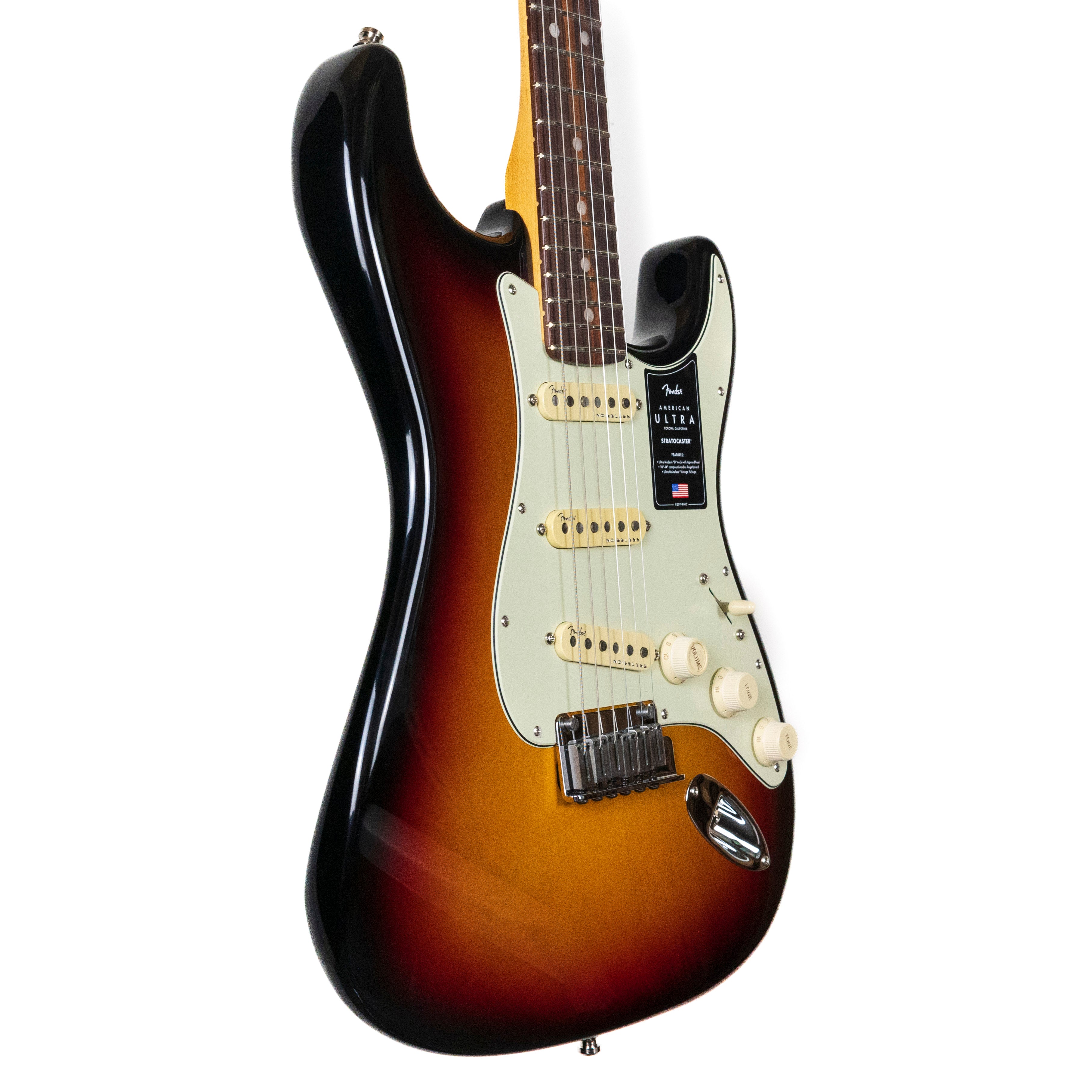 Fender American Ultra Strat, Ultraburst — Rudy's Music