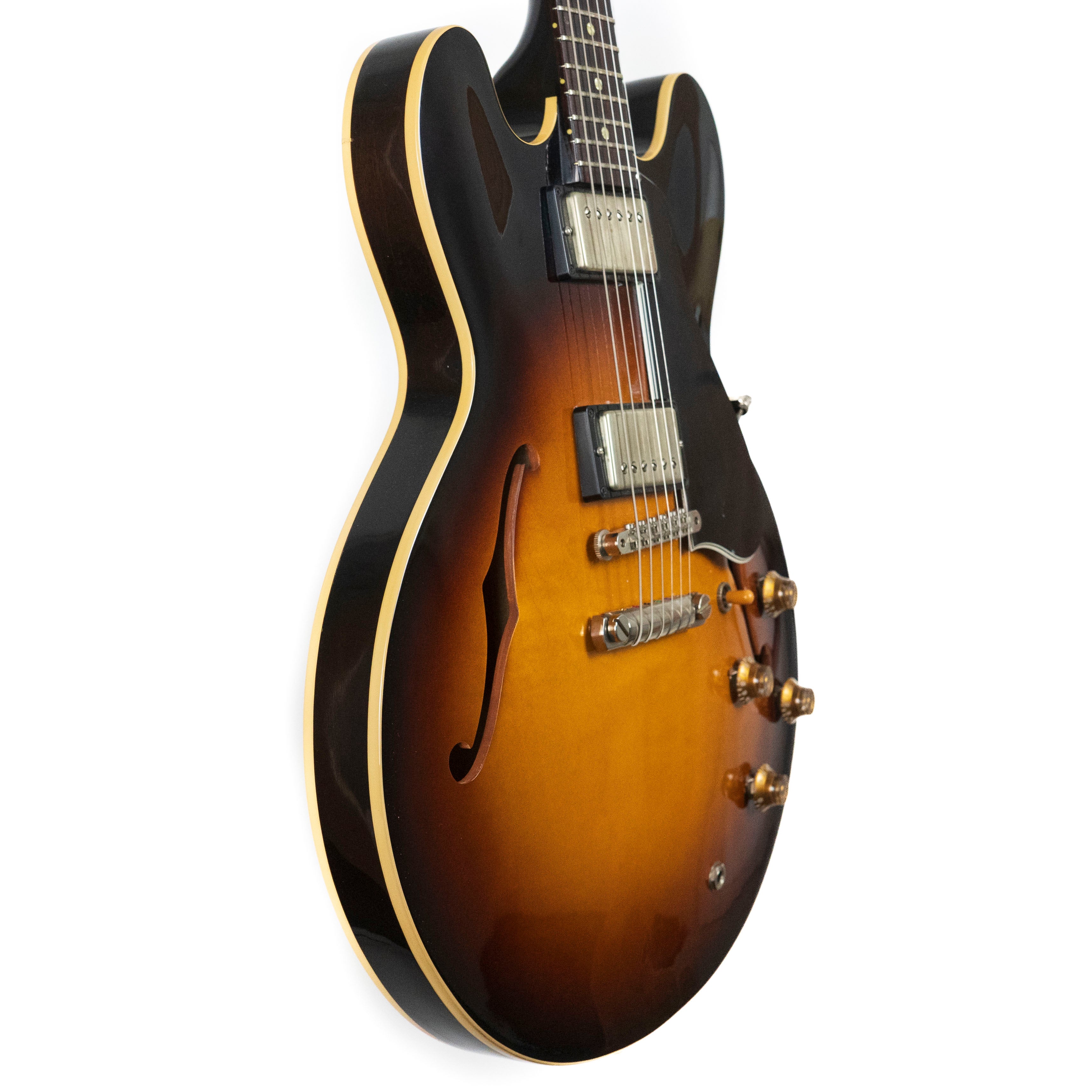 Gibson 2016 Memphis '58 ES-335 Dot Reissue VOS Sunburst — Rudy's Music
