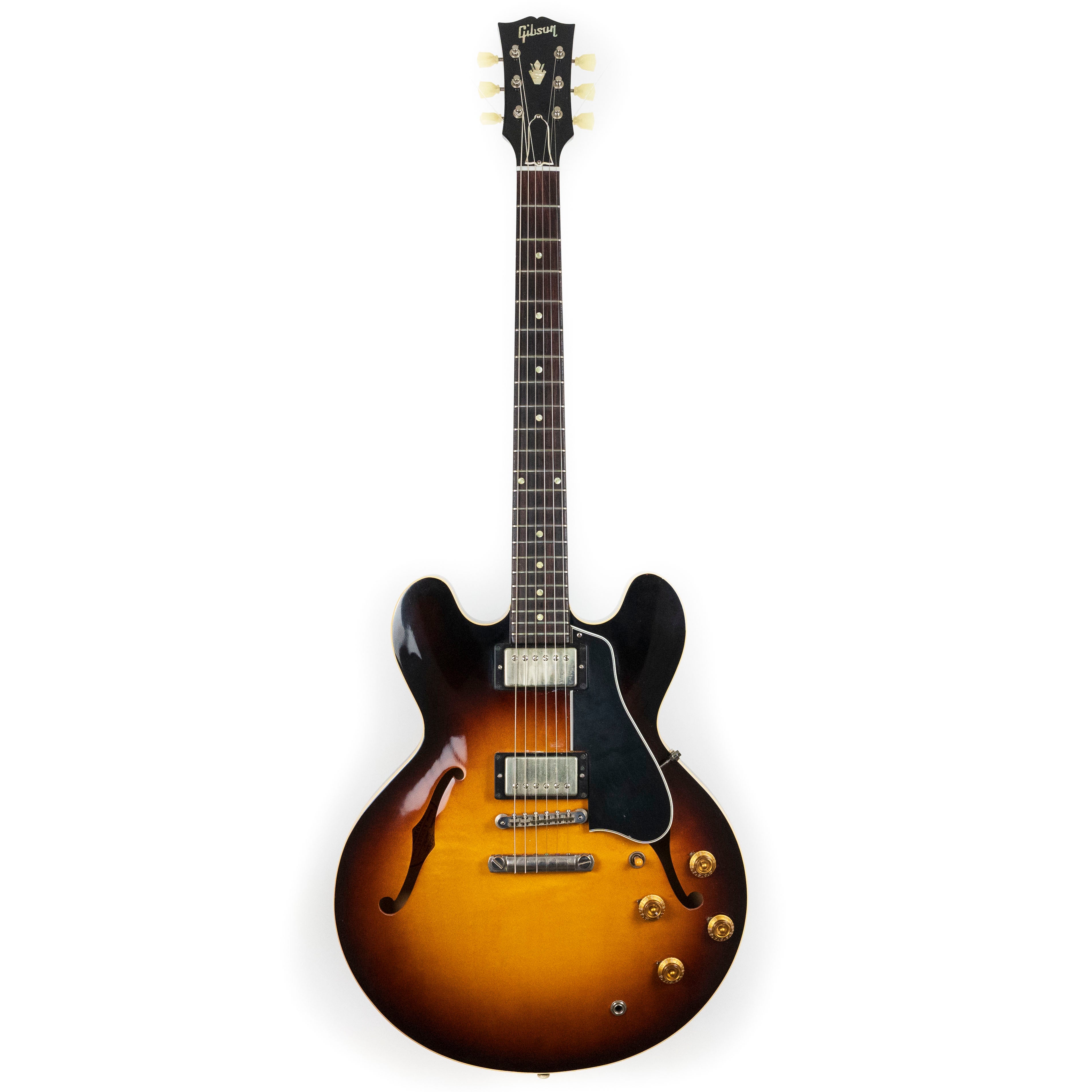 Gibson 2016 Memphis '58 ES-335 Dot Reissue VOS Sunburst — Rudy's Music