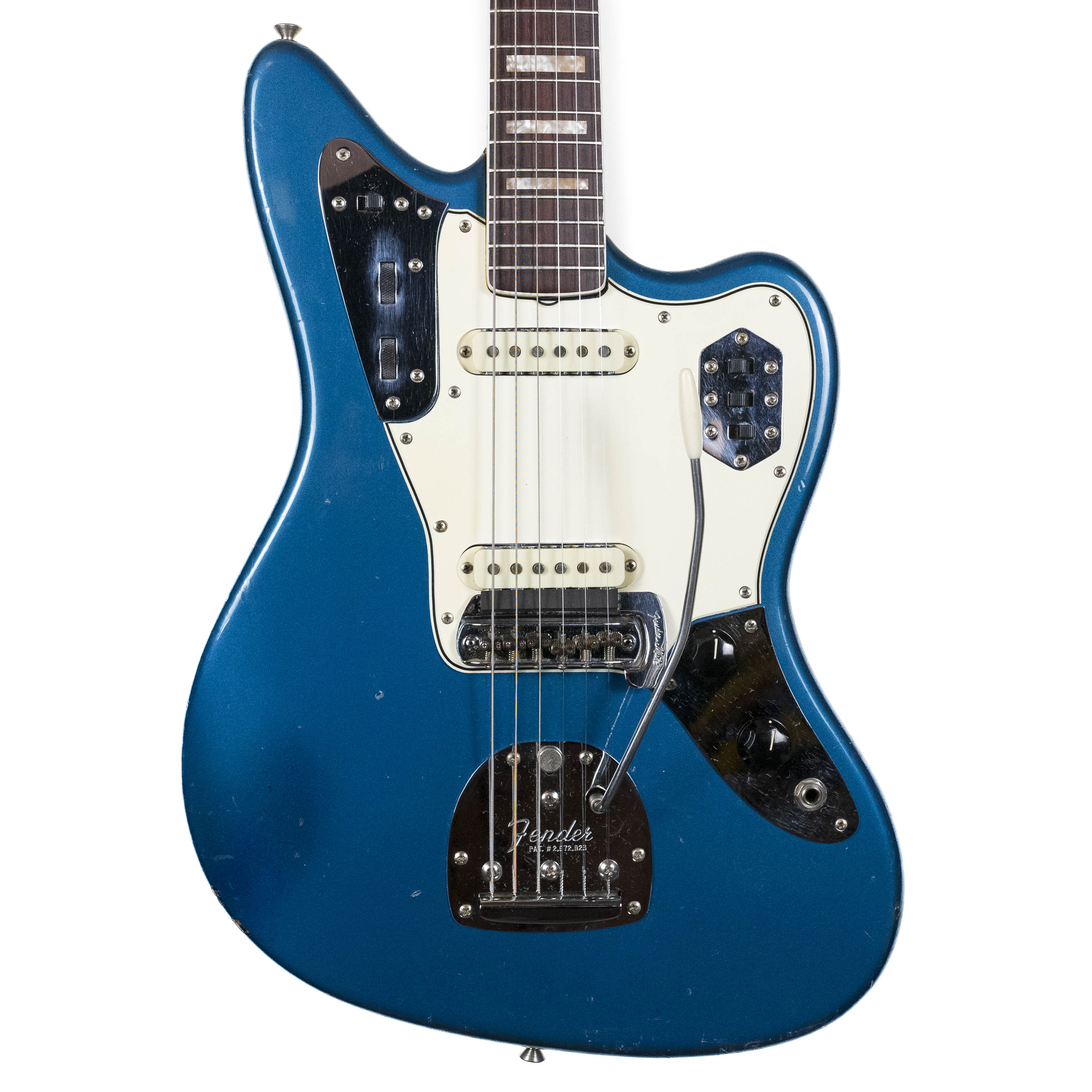 Fender 1966 Jaguar, Lake Placid Blue — Rudy's Music