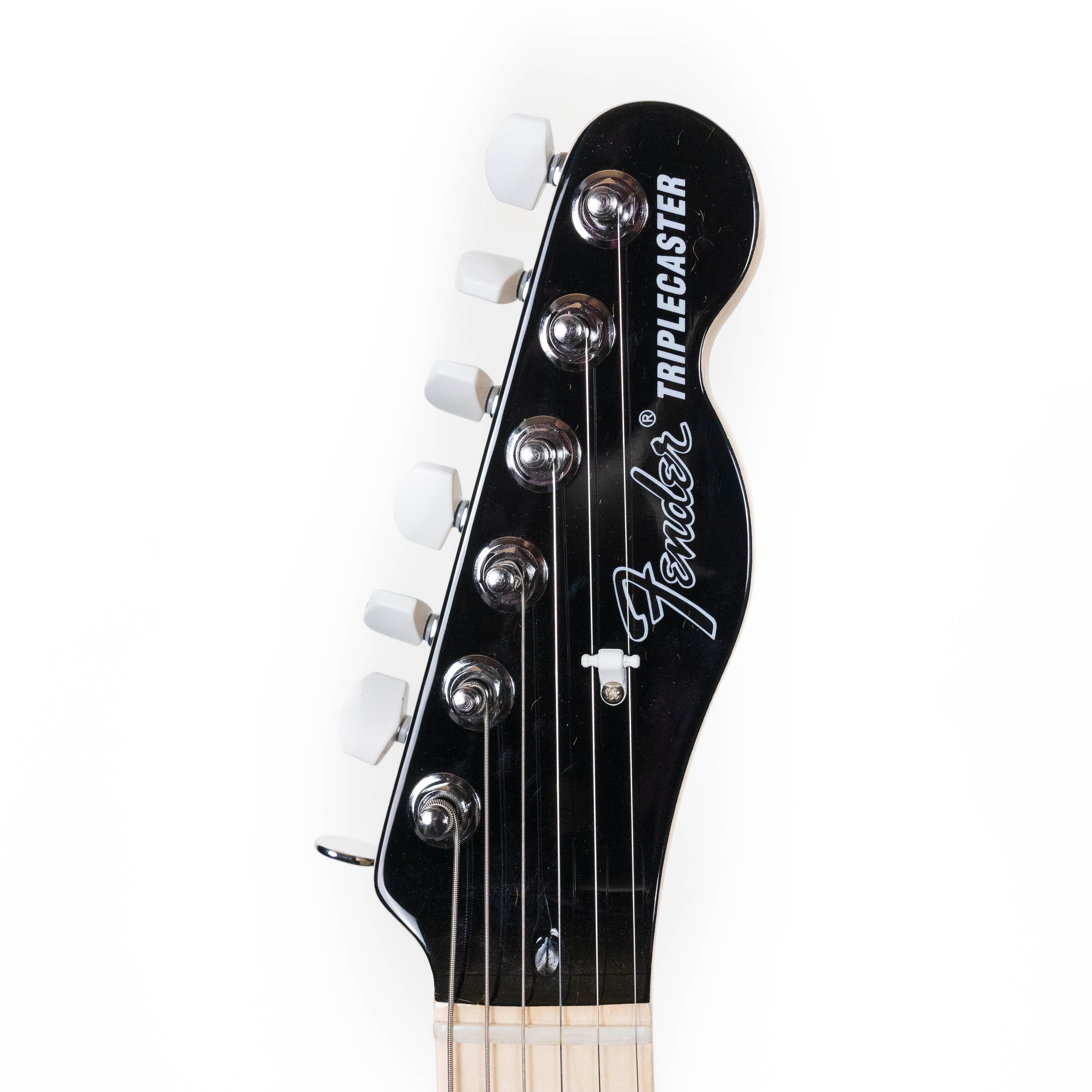 Fender Jack White Triplecaster, Black — Rudy's Music