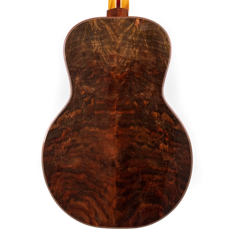 Irvin SP 14-fret, Highly Figured Claro Walnut, Western Red Cedar Top
