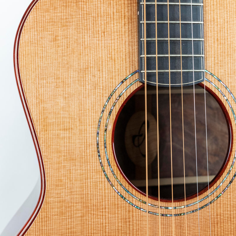 Irvin SP 14-fret, Highly Figured Claro Walnut, Western Red Cedar Top