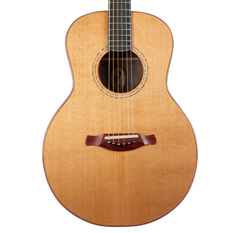 Irvin SP 14-fret, Highly Figured Claro Walnut, Western Red Cedar Top