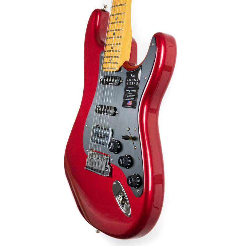 Fender American Ultra II Stratocaster HSS, Sinister Red