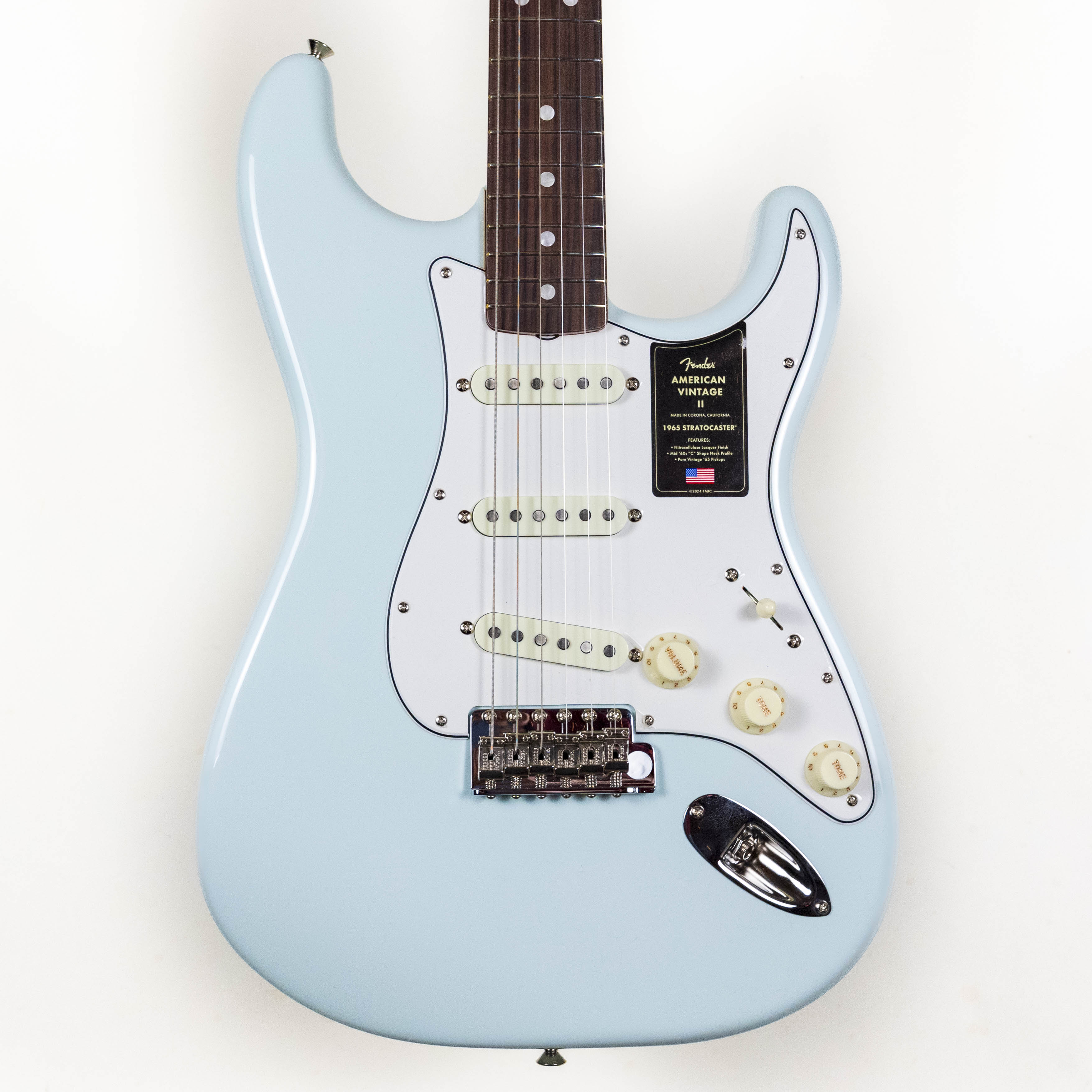 Fender American Vintage II 1965 Stratocaster, Sonic Blue — Rudy's